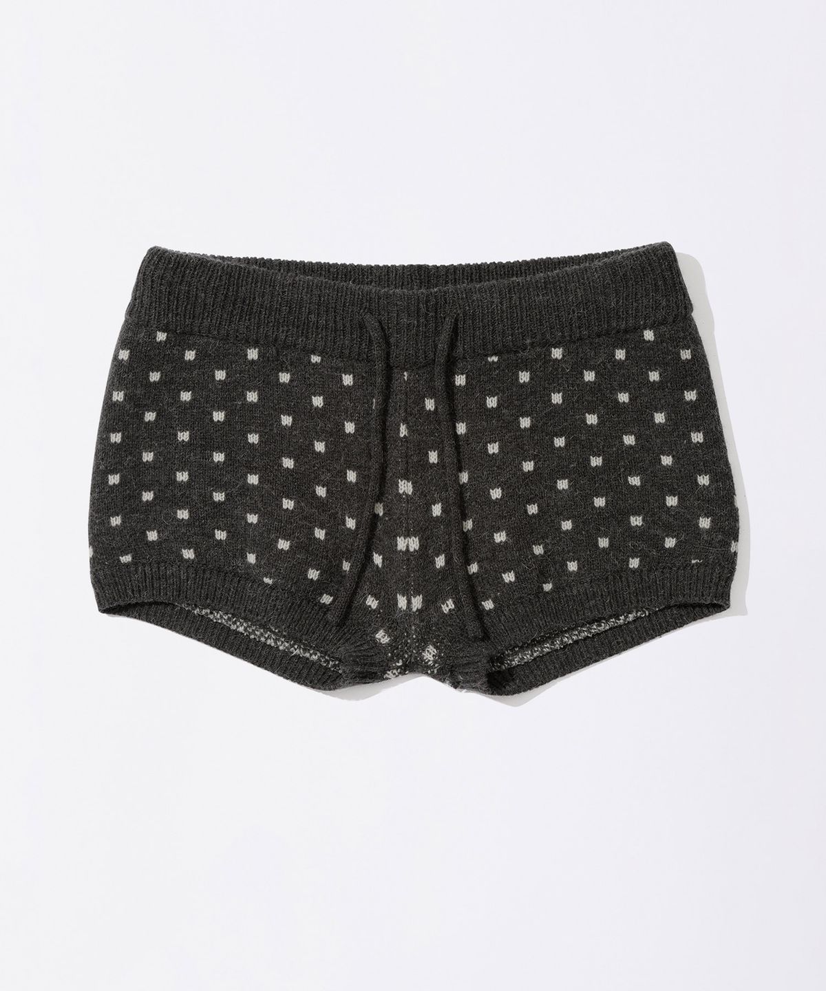 스컬프터(SCULPTOR) Snowflake Knit Shorts Gray
