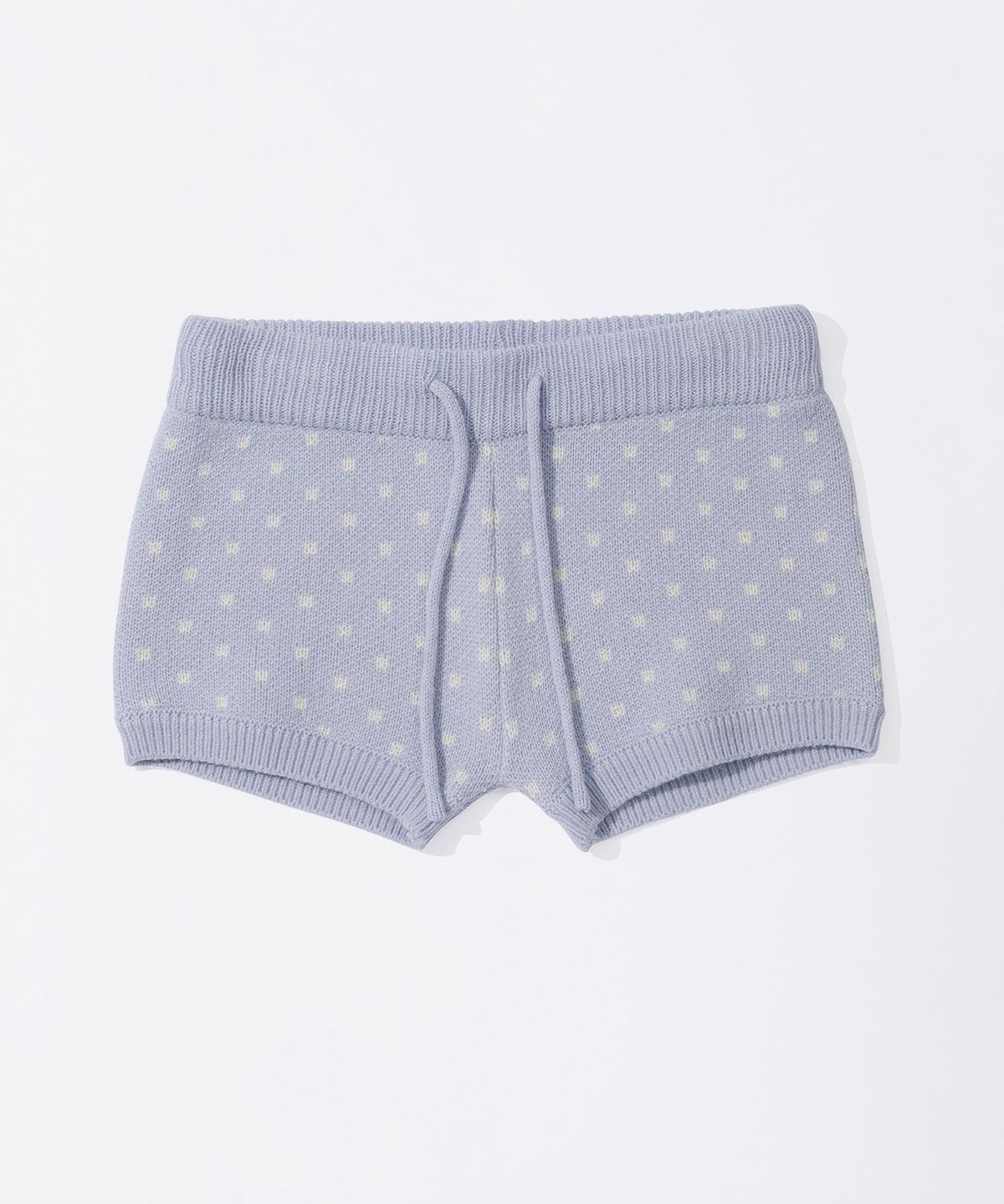 스컬프터(SCULPTOR) Snowflake Knit Shorts Misty Blue