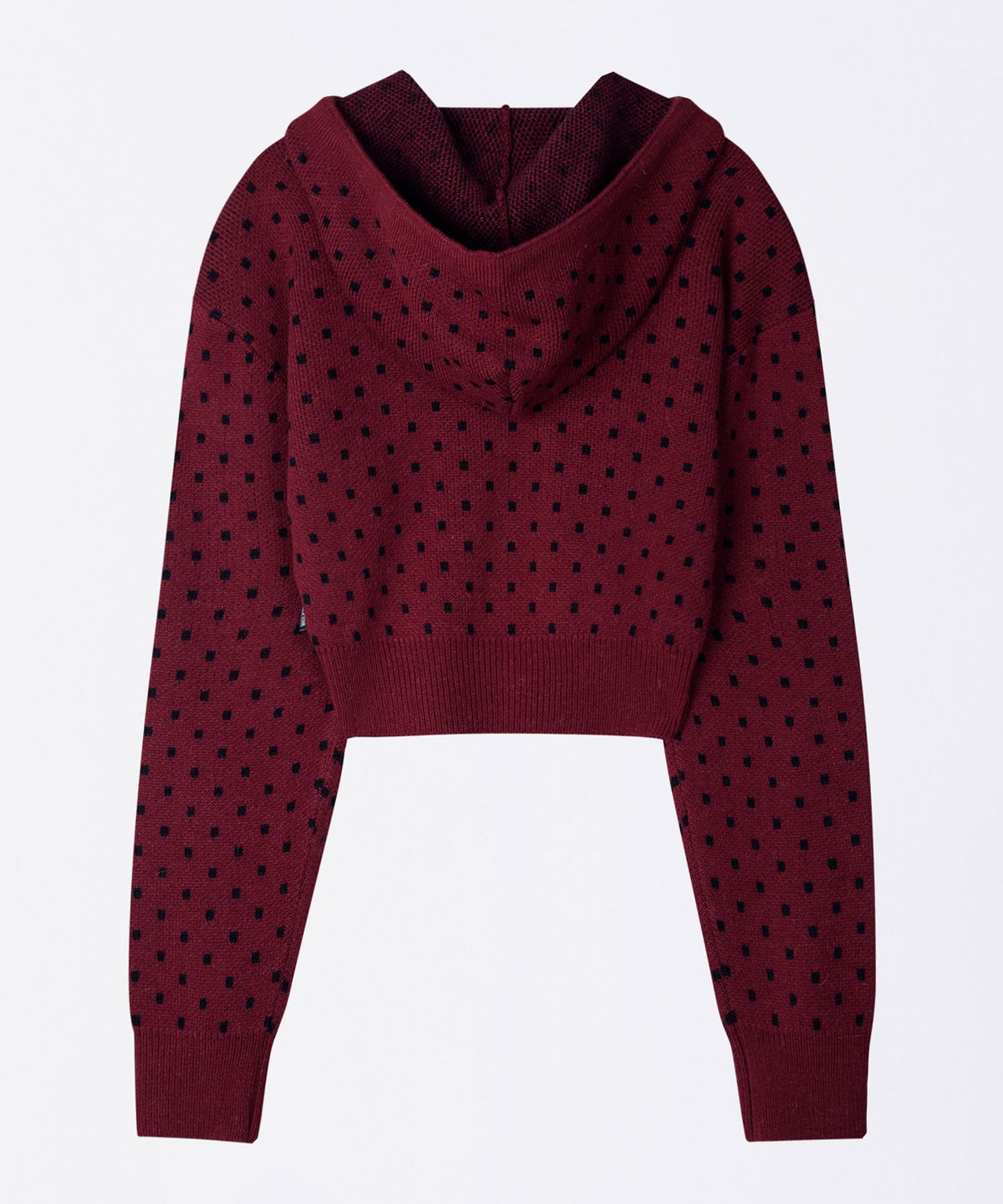 스컬프터(SCULPTOR) Snowflake Knit Zip-Up Ladybug