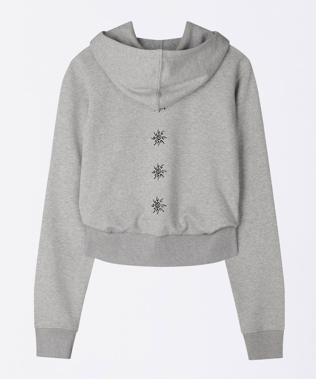 스컬프터(SCULPTOR) Karma Hooded Zip-Up Melange Gray