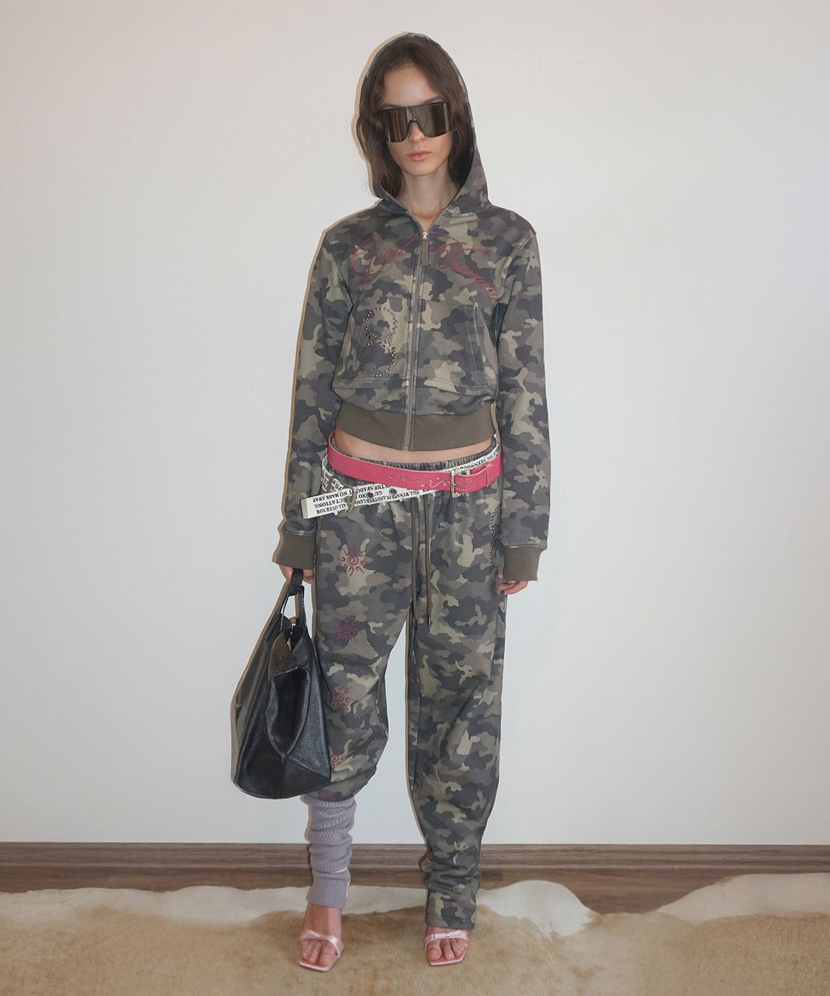 스컬프터(SCULPTOR) Karma Hooded Zip-Up Forest Camo