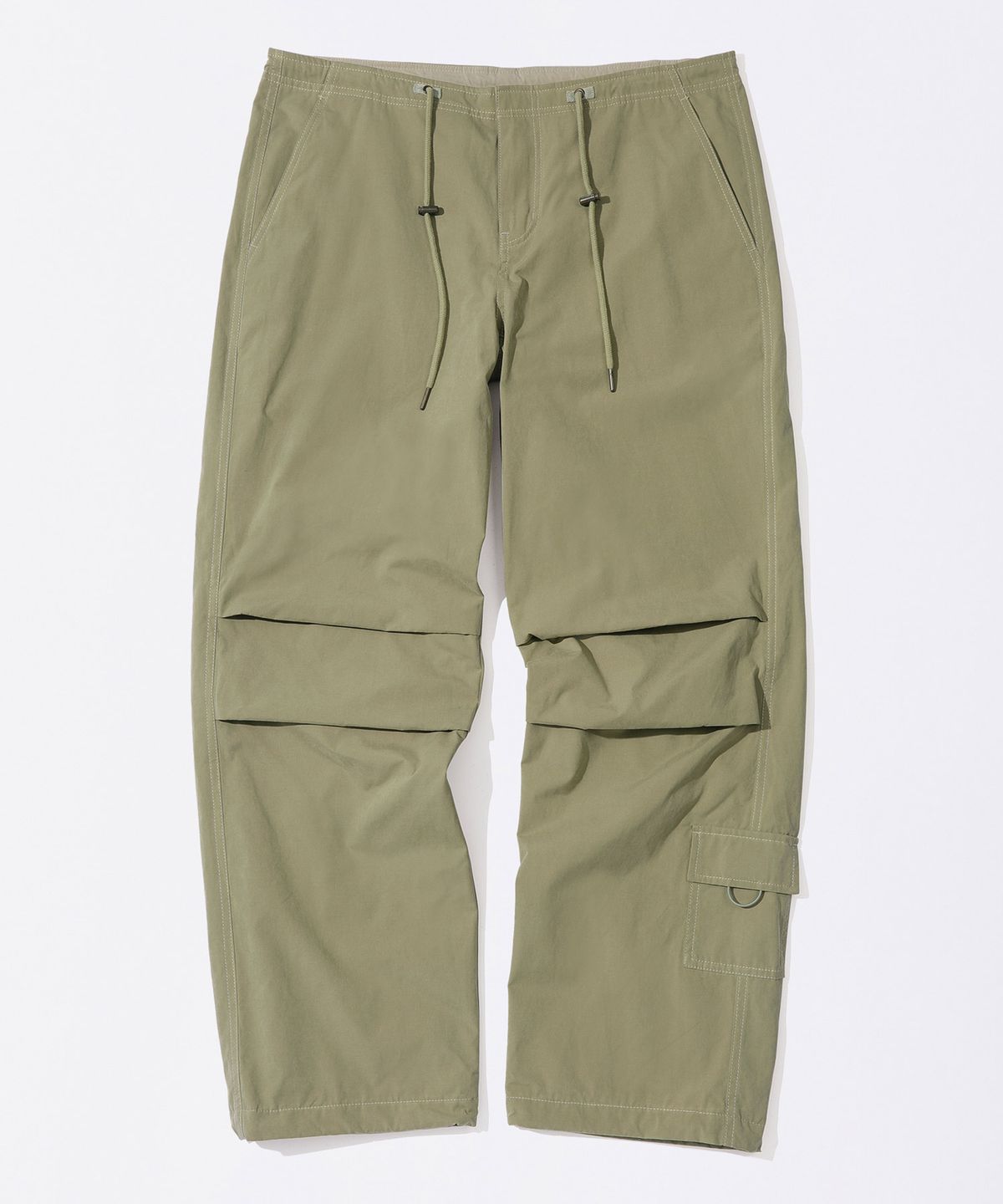 스컬프터(SCULPTOR) String Parachute Pants Washed Beige