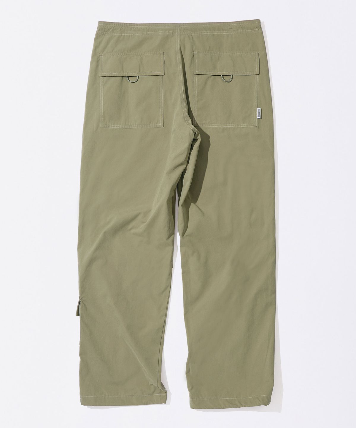 스컬프터(SCULPTOR) String Parachute Pants Washed Beige