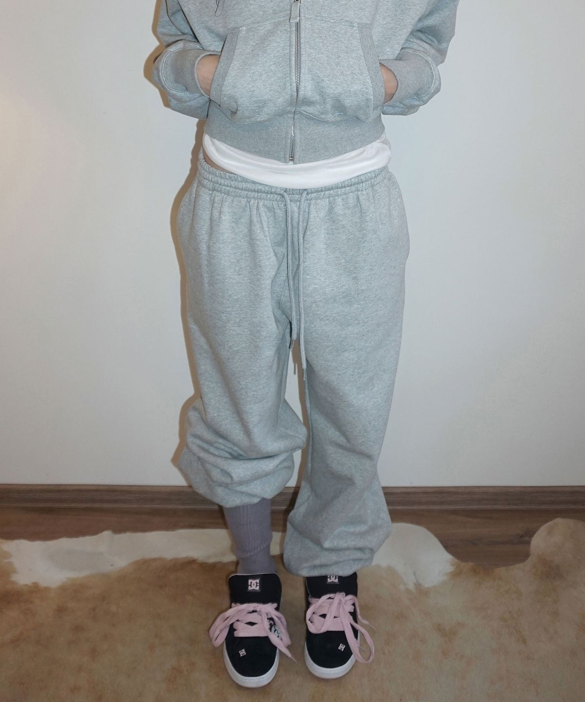 스컬프터(SCULPTOR) Chi Sweatpants Melange Gray
