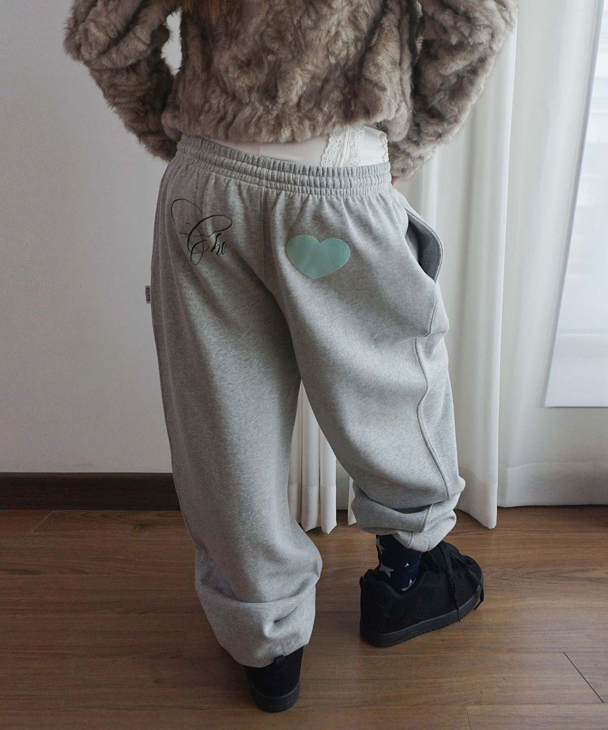 스컬프터(SCULPTOR) Chi Sweatpants Melange Gray