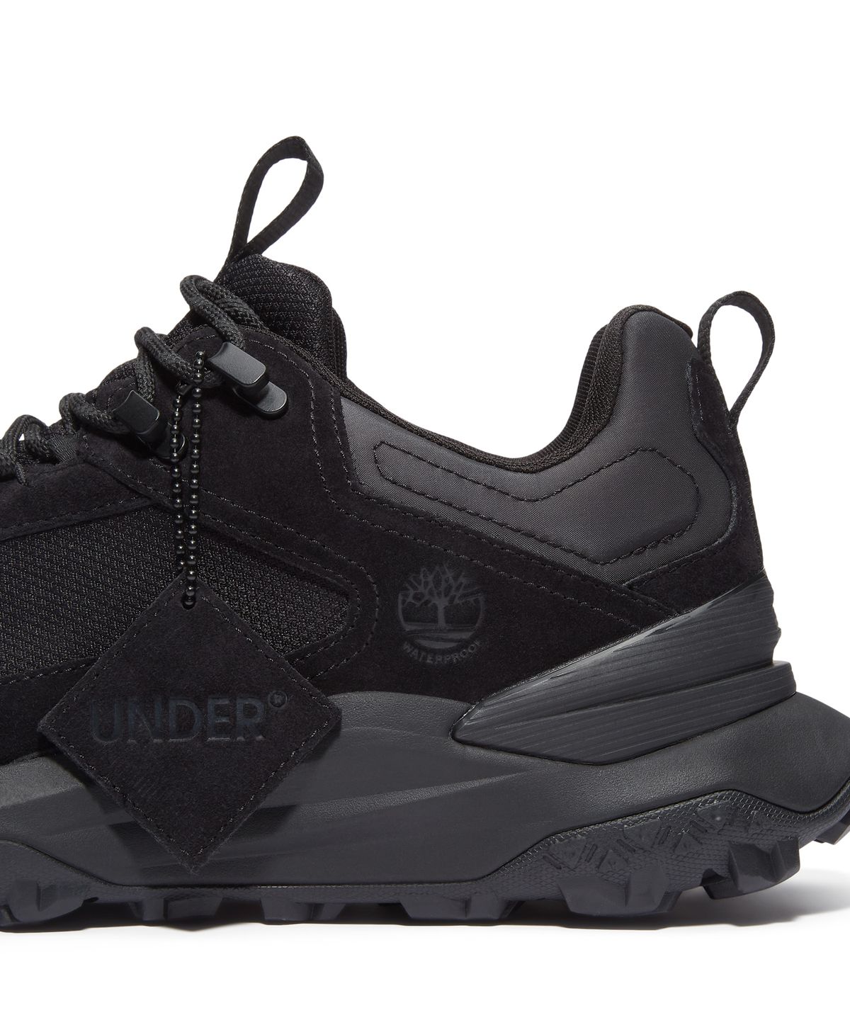 팀버랜드(TIMBERLAND) (남성) [Timberland x UNDER R] 모션 엑세스 로우 레이스업 슈즈 - 블랙 / A6D9H-EK4