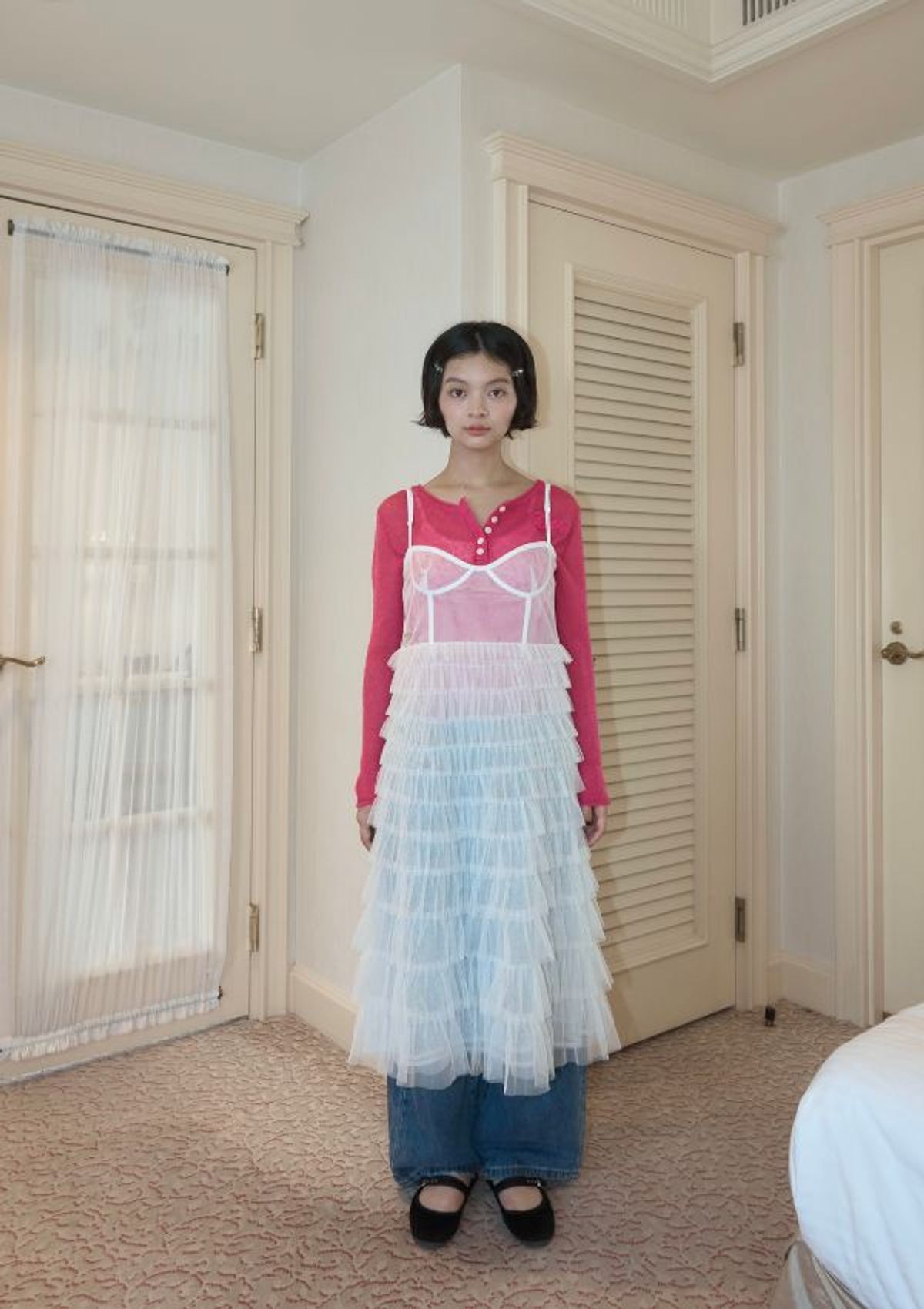 로지(ROSIE) Ballerina Dress_white/5nd