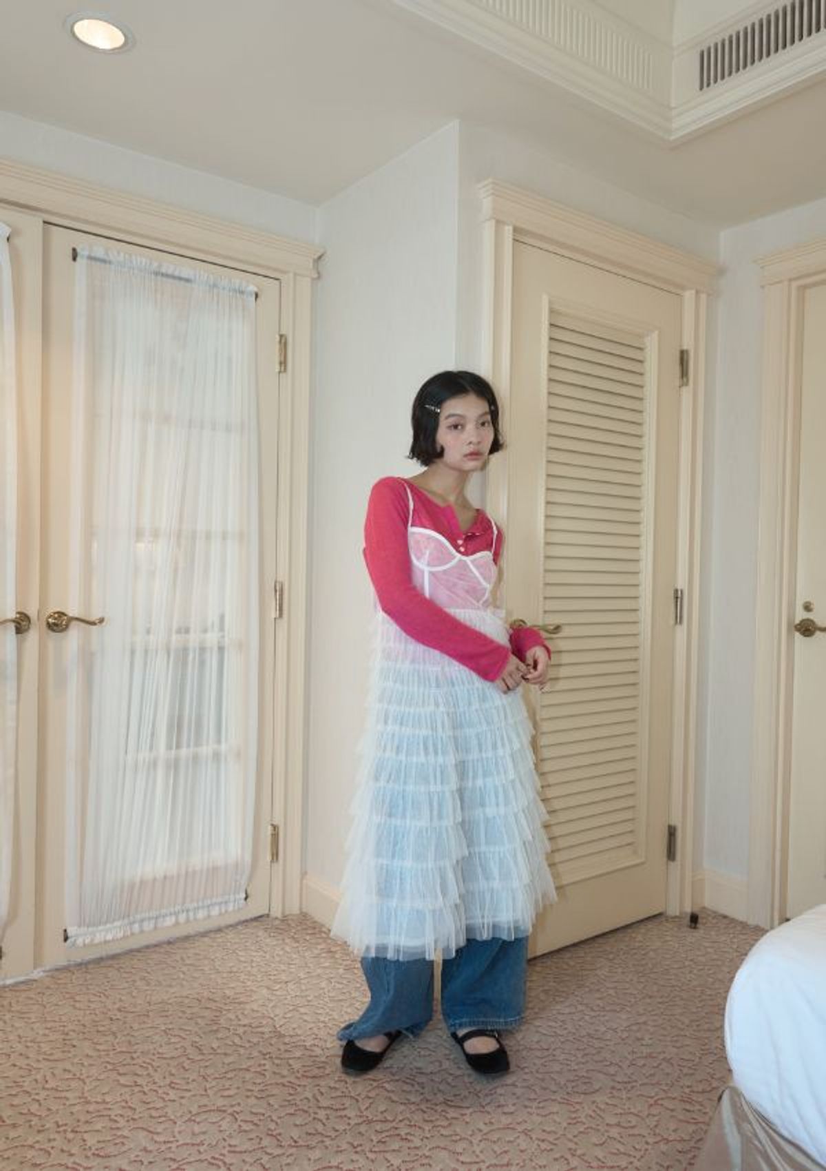 로지(ROSIE) Ballerina Dress_white/5nd