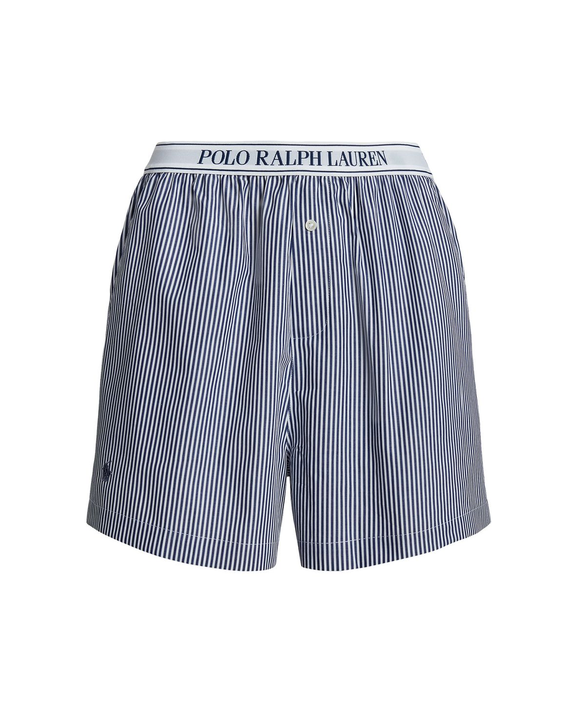 폴로 랄프로렌 이너웨어(POLO RALPH LAUREN INNERWEAR) 여성 스트라이프 슬립 트렁크 팬츠 네이비 4P7015