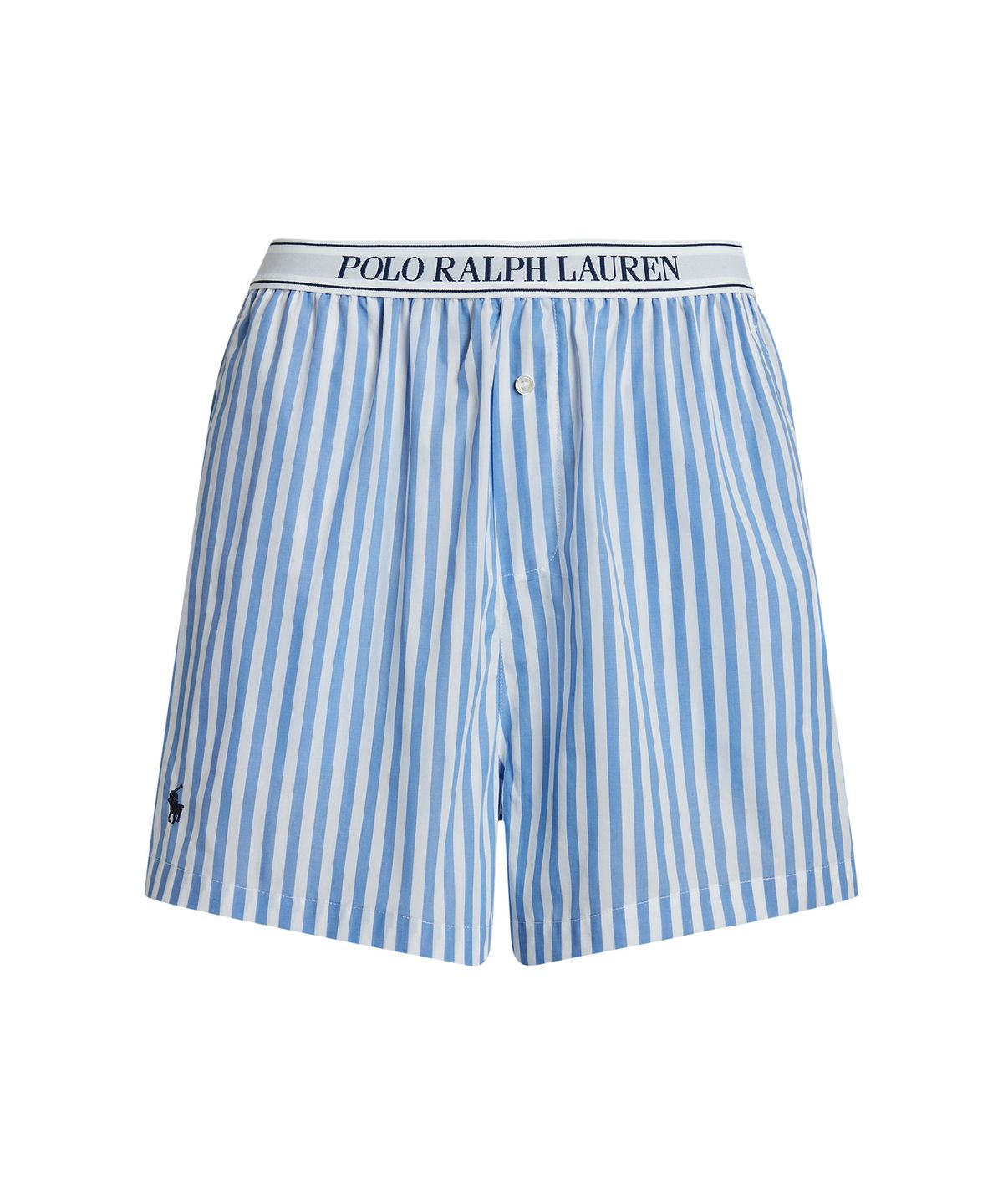 폴로 랄프로렌 이너웨어(POLO RALPH LAUREN INNERWEAR) 여성 스트라이프 슬립 트렁크 팬츠 블루 4P7015