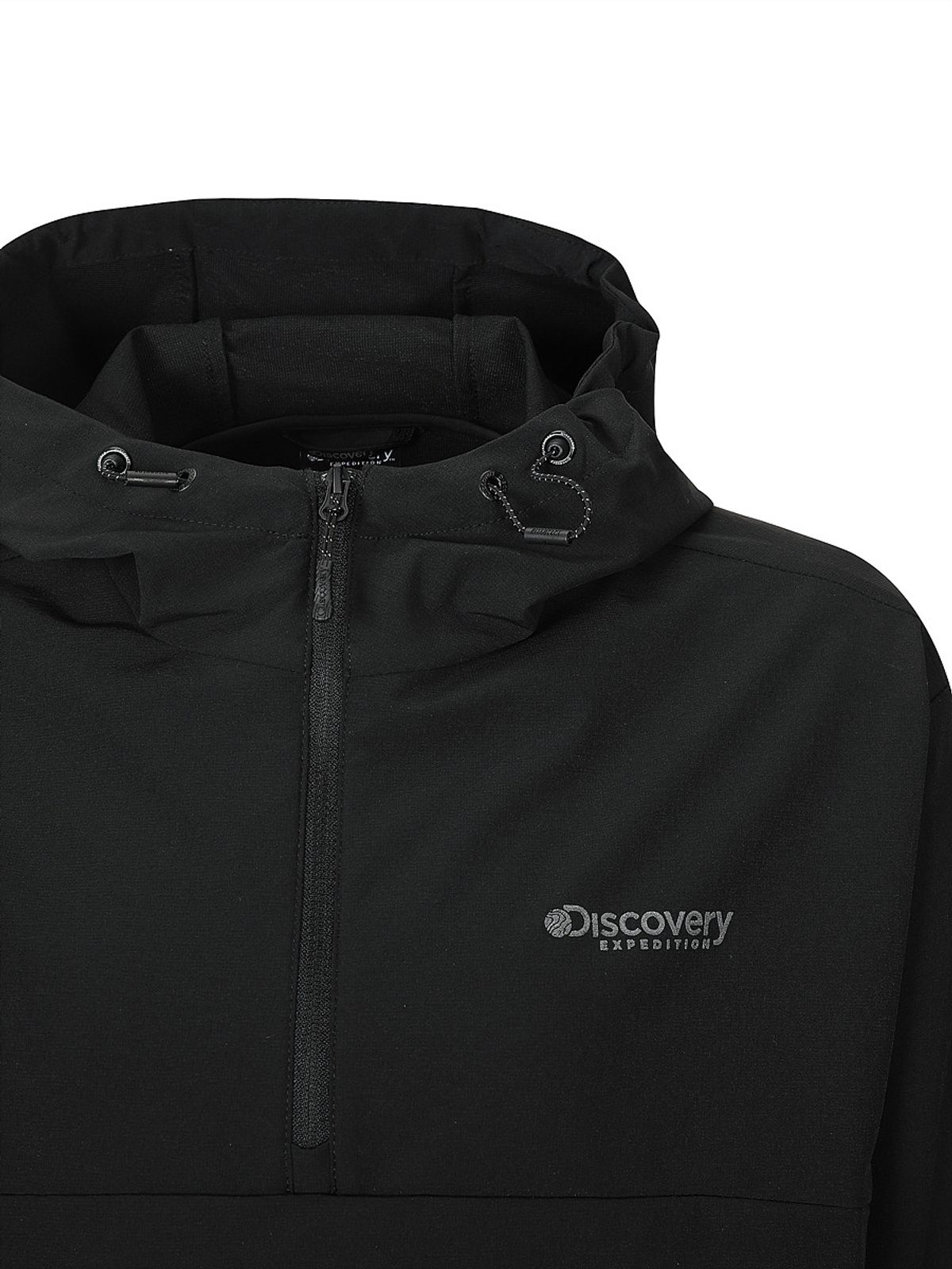 디스커버리 익스페디션(DISCOVERY EXPEDITION) 여성 에센셜 우븐 트레이닝 아노락 (BLACK)