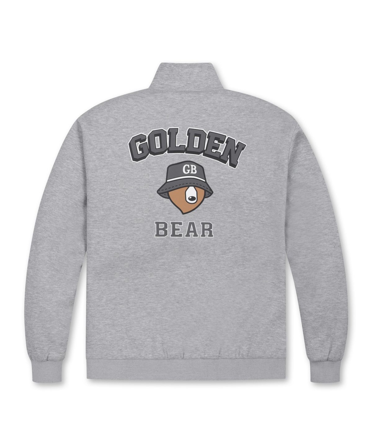 골든베어(GOLDEN BEAR) Double-face Jersey Stand Collar Zip-up G4UAW25711GYX