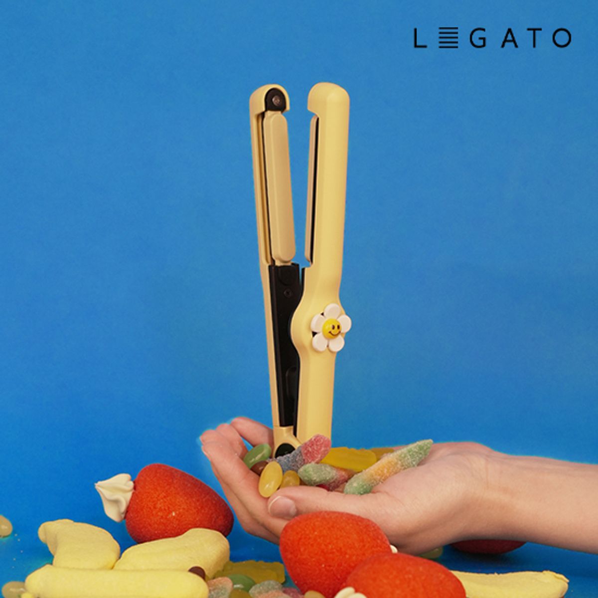레가토(LEGATO) 젤리고데기 USB 고데기 휴대용 판고데기