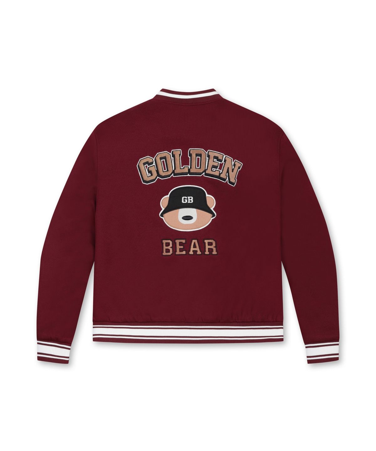 골든베어(GOLDEN BEAR) (W) Neoprene Varsity Jacket G5UAW25711WIX