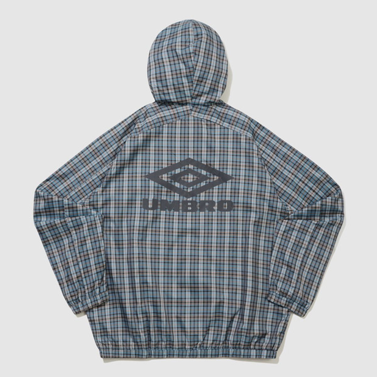 엄브로(UMBRO) NQ 체크 아노락 블루(UQ311CWT81)
