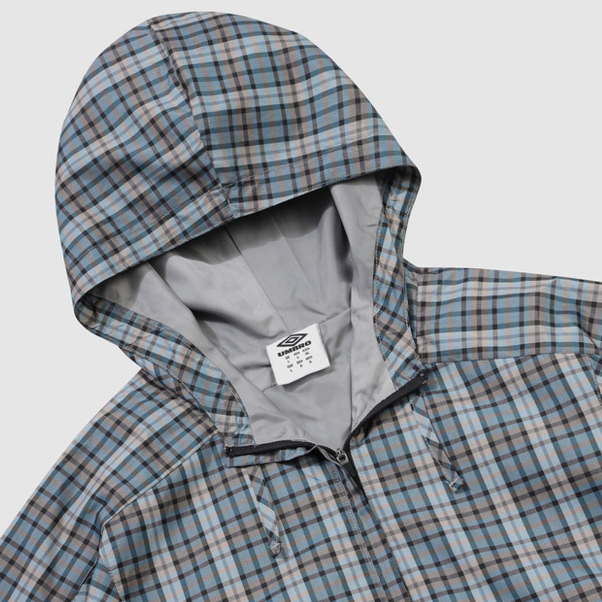 엄브로(UMBRO) NQ 체크 아노락 블루(UQ311CWT81)