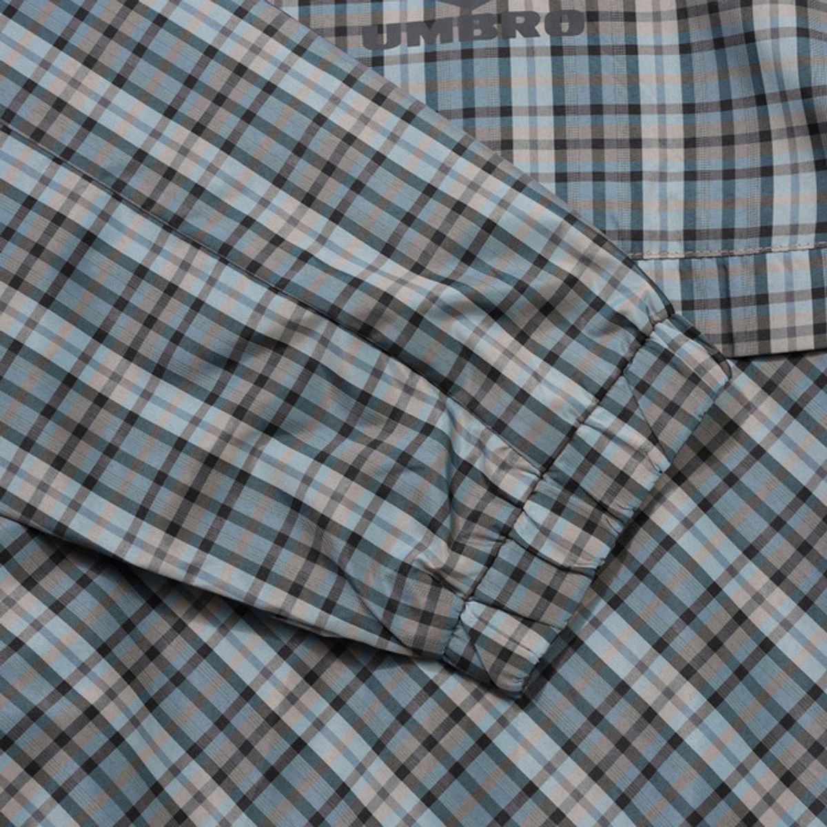 엄브로(UMBRO) NQ 체크 아노락 블루(UQ311CWT81)