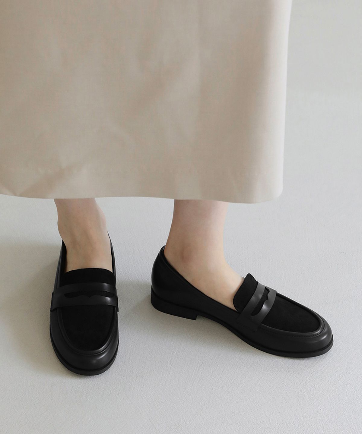 사뿐(SAPPUN) 케리슨 라운드 페니로퍼 (2cm)