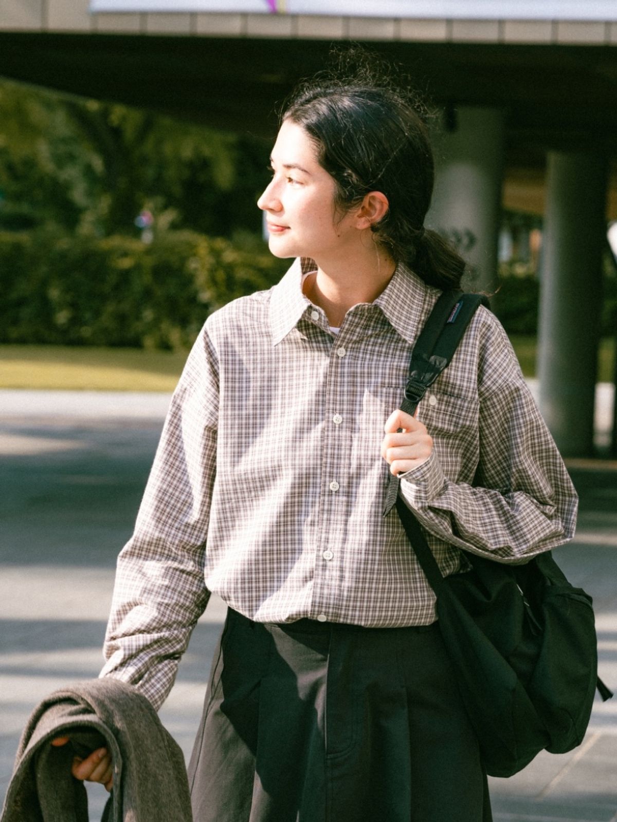 해브해드(HAVE HAD) 클래식 컴포트 체크 셔츠 (클래식 브라운)