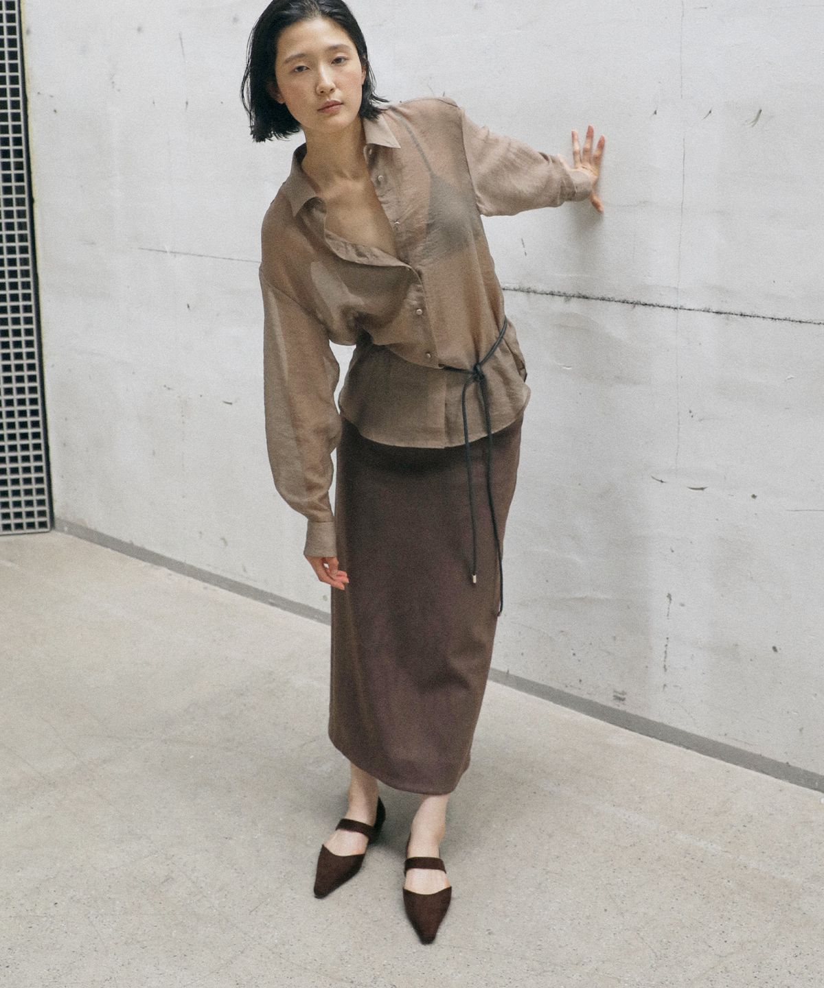 에퓨레(EPURE) MOUH Suede Flats (3color)