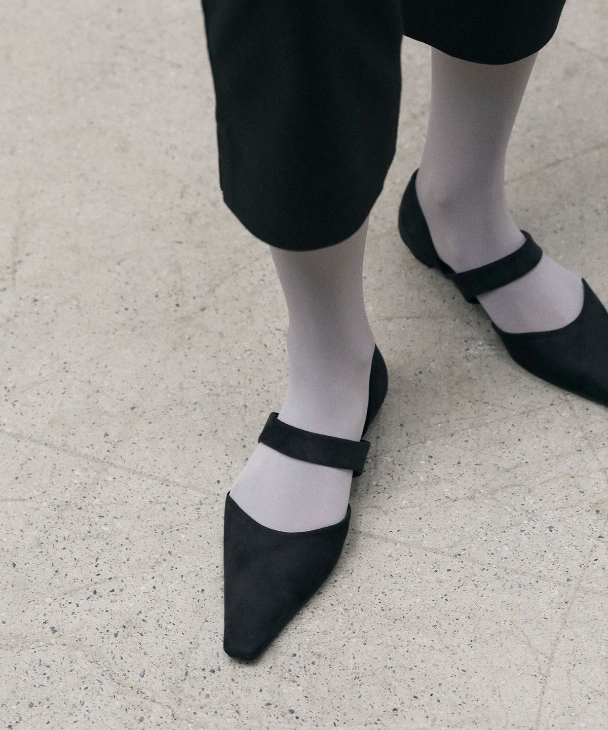 에퓨레(EPURE) MOUH Suede Flats (3color)