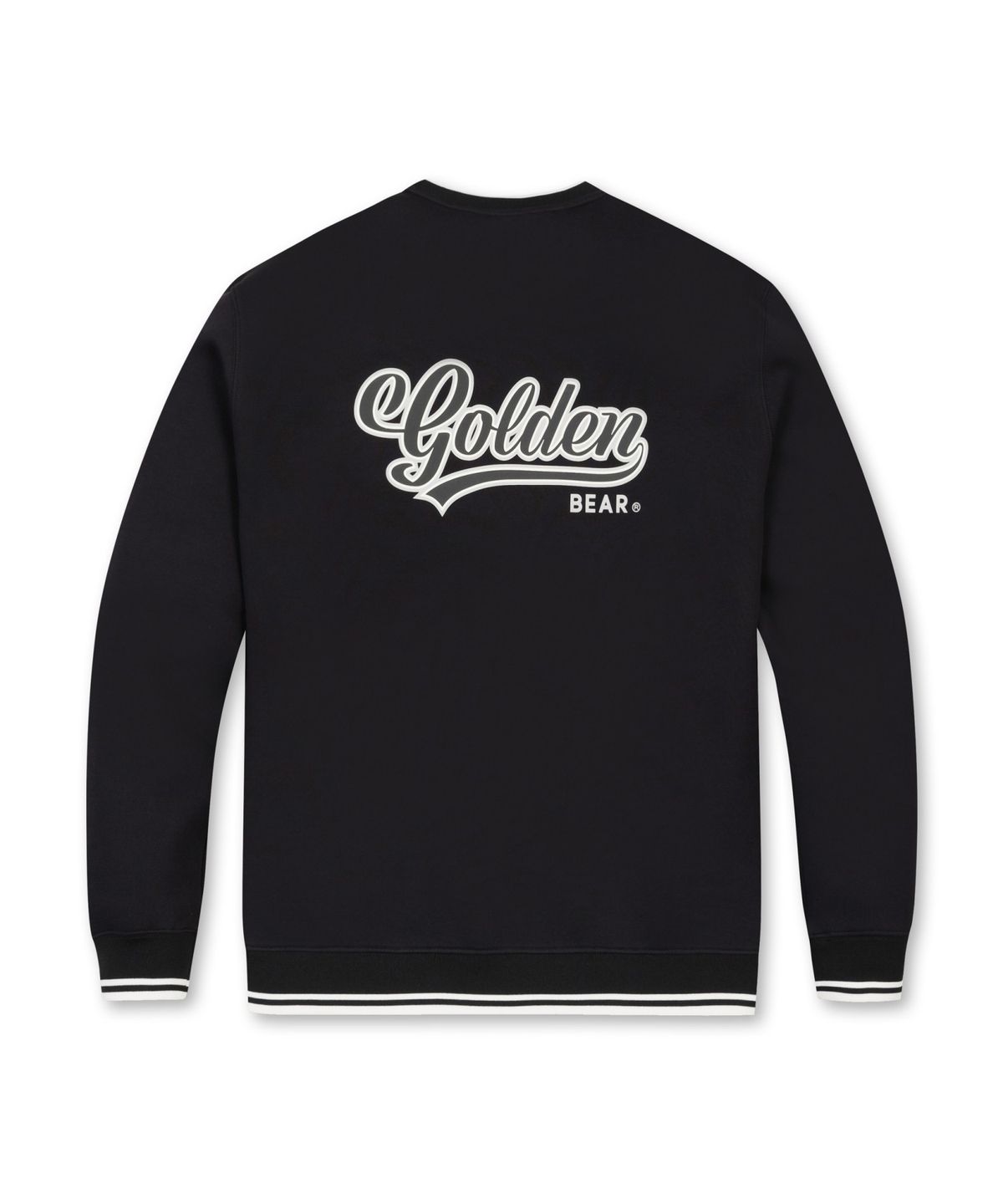 골든베어(GOLDEN BEAR) Printed Back Double-face Sweatshirt G4TAW25771BKX