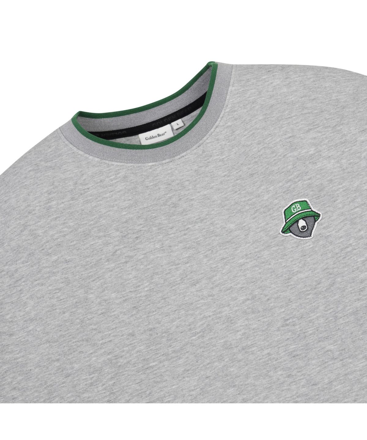 골든베어(GOLDEN BEAR) Printed Back Double-face Sweatshirt G4TAW25771GYX