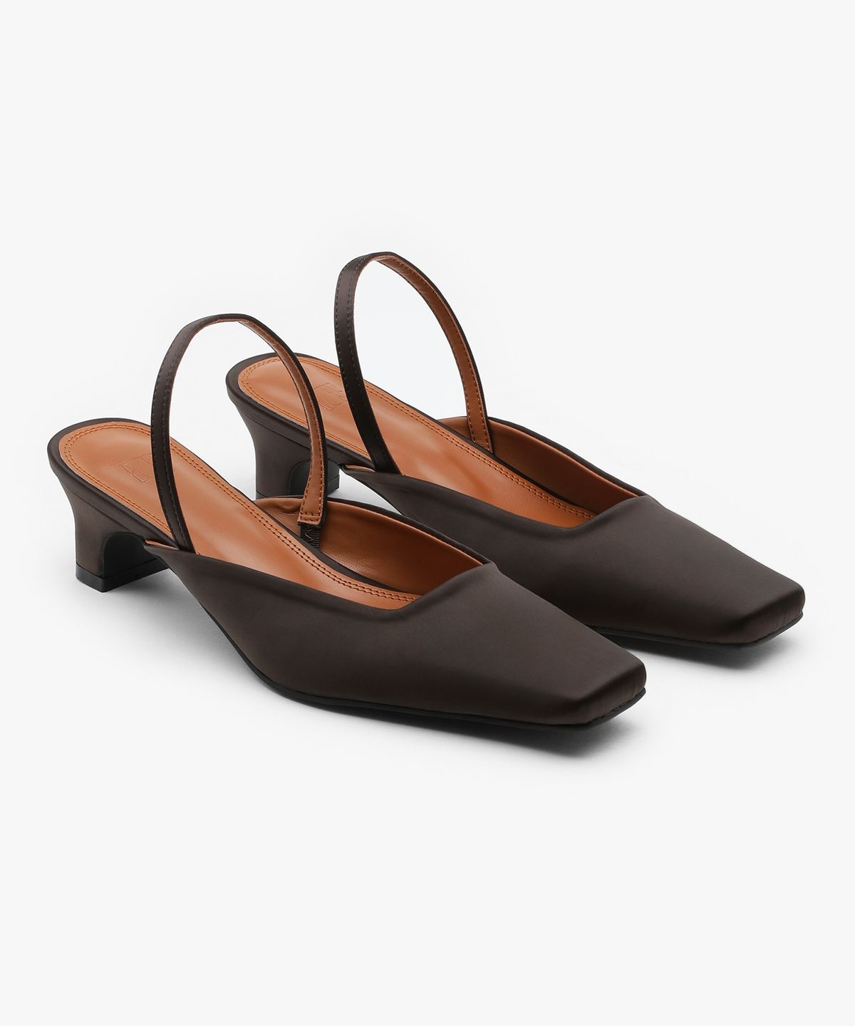 에퓨레(EPURE) NAIN Satin Slingbacks (3color)