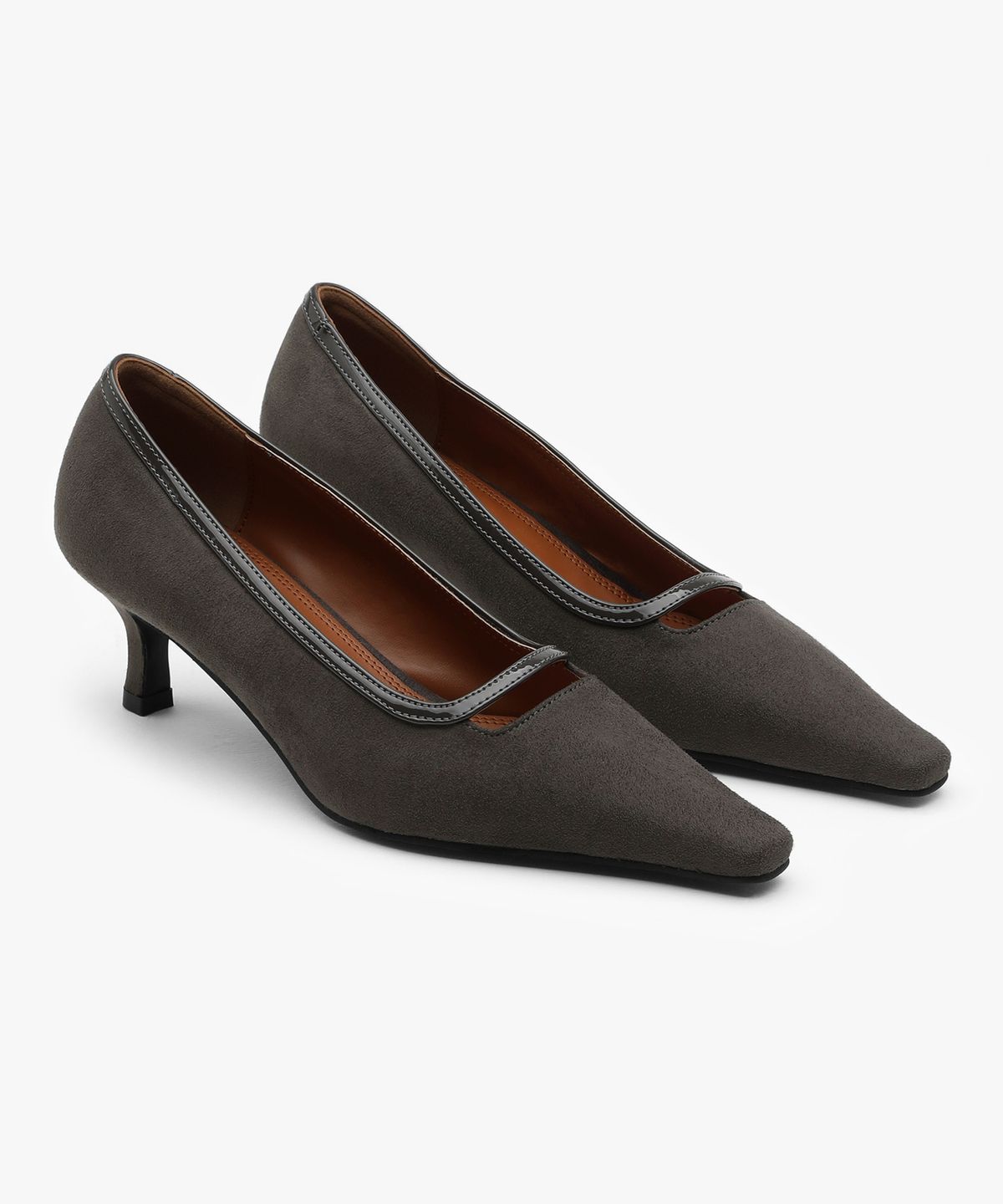에퓨레(EPURE) RIET Suede Hole Pumps (3color)