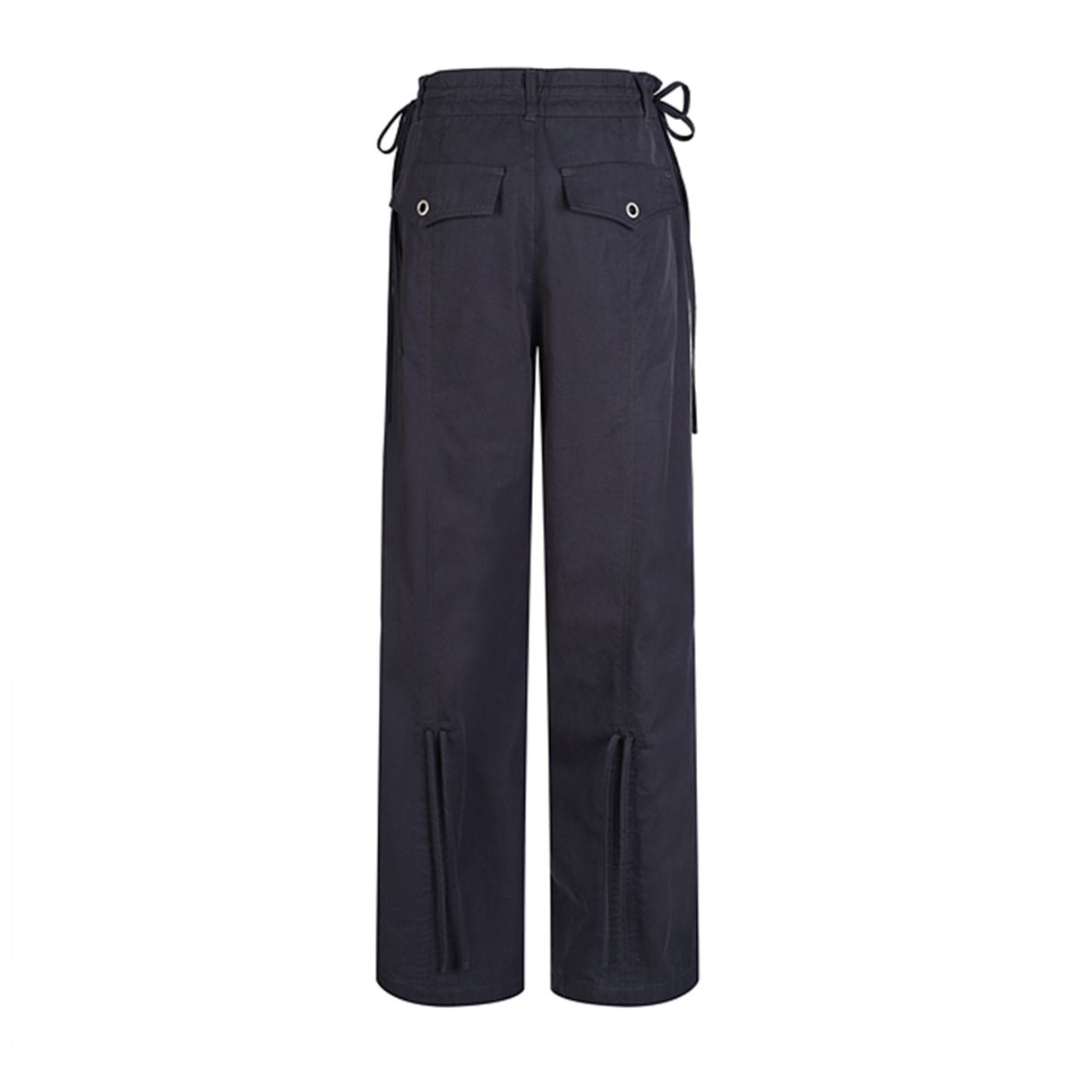 라라폭스(LALAFOX) WAIST STRING COTTON PANTS NAVY BR4WP001