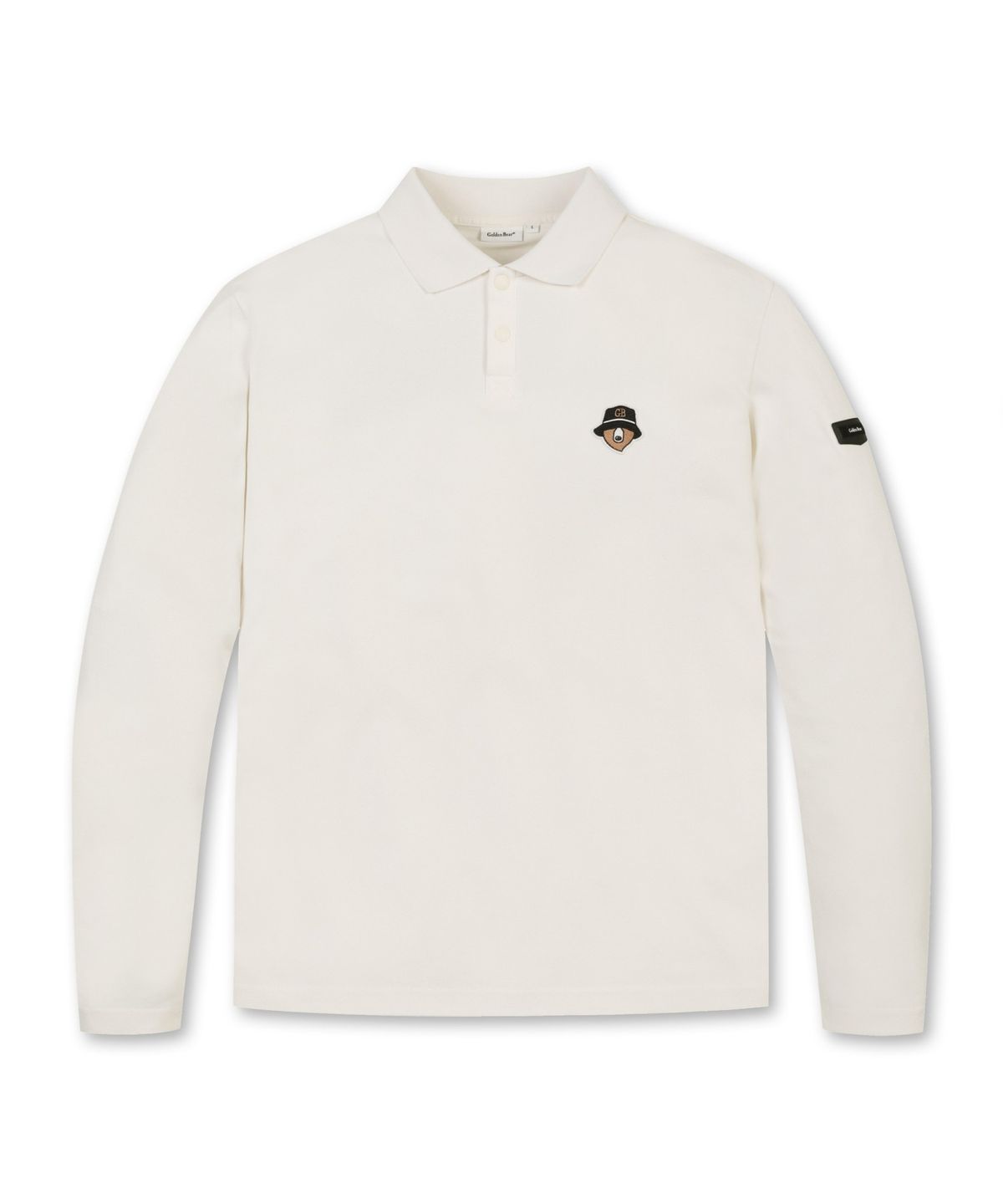 골든베어(GOLDEN BEAR) Essential Knit Collar T-shirt G4TAW25791IVX