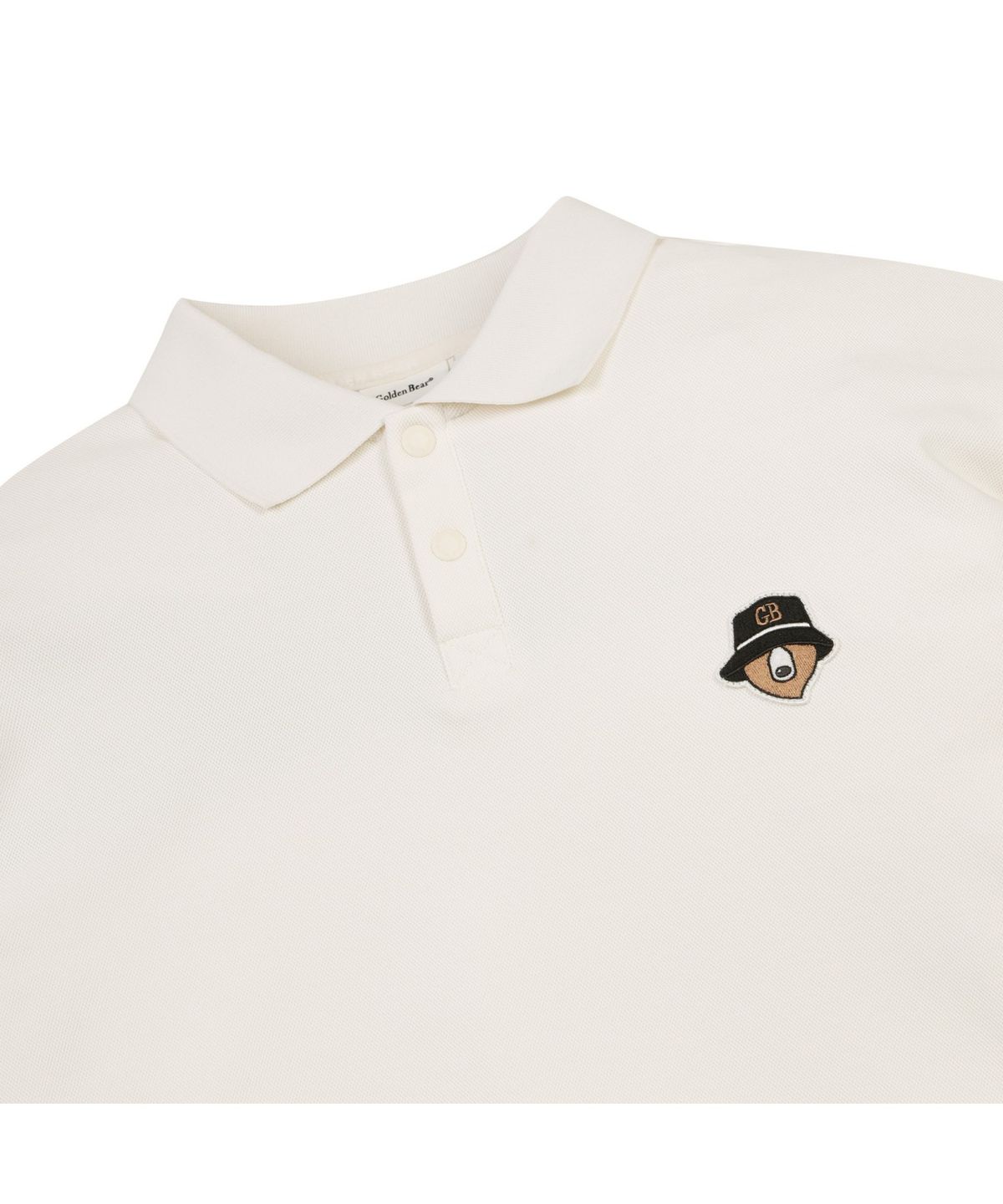 골든베어(GOLDEN BEAR) Essential Knit Collar T-shirt G4TAW25791IVX