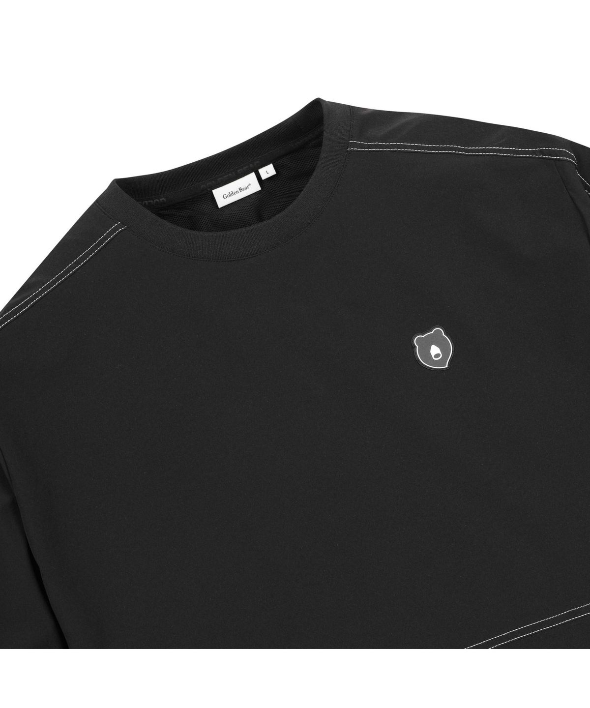 골든베어(GOLDEN BEAR) Reflective Stitched Sweatshirt G4TAW25702BKX