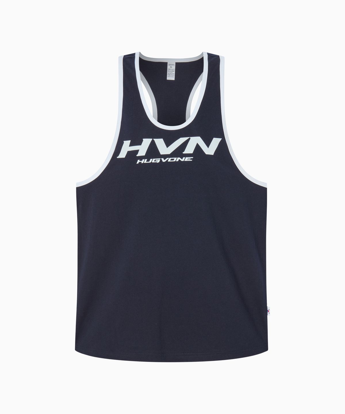 허그본(HUGVONE) HVN 링거 와이드 헬스 슬리브리스 7컬러