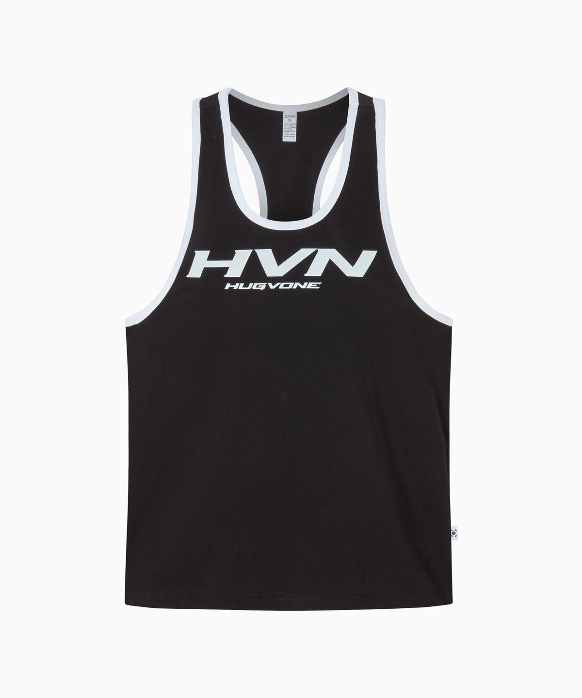 허그본(HUGVONE) HVN 링거 와이드 헬스 슬리브리스 7컬러