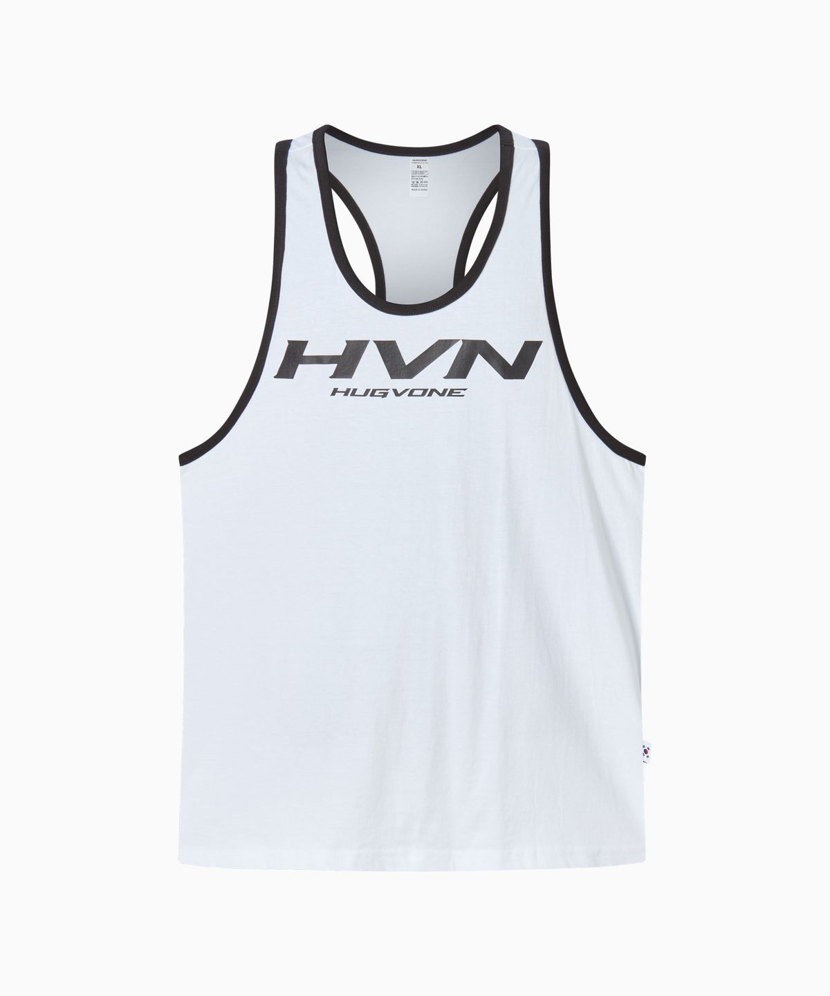 허그본(HUGVONE) HVN 링거 와이드 헬스 슬리브리스 7컬러