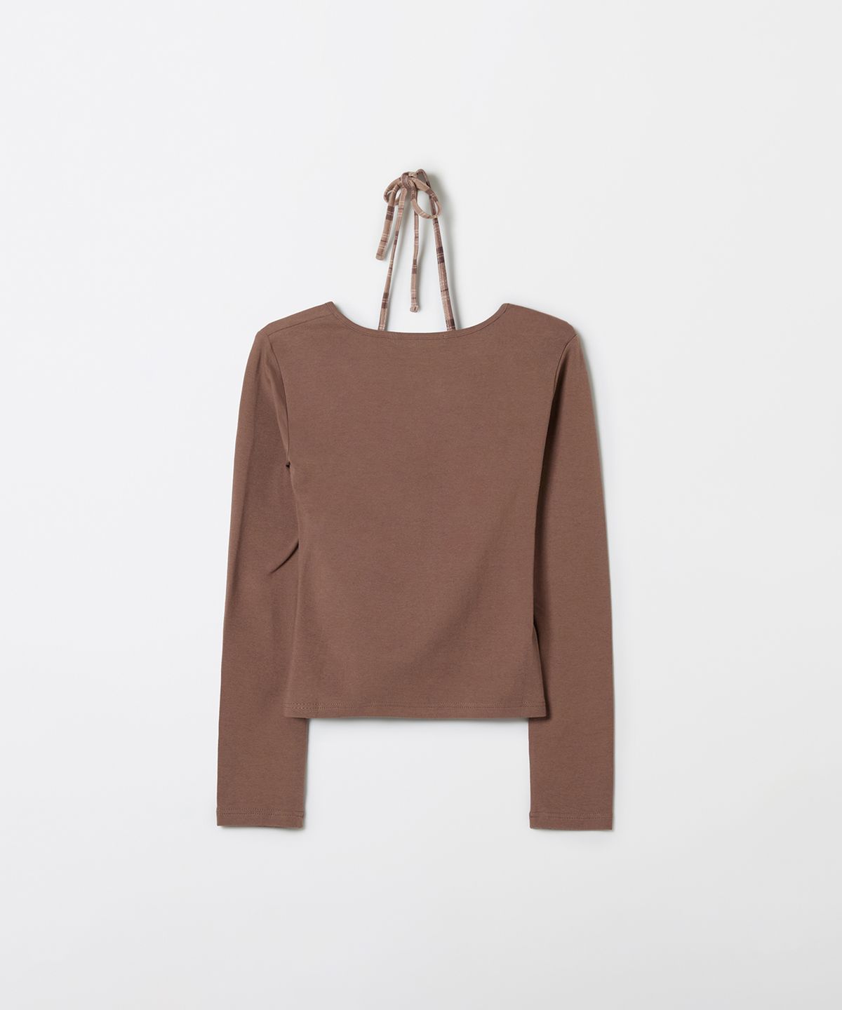 스파오(SPAO) 체크 레이어드 긴팔티_SPLWF49G55