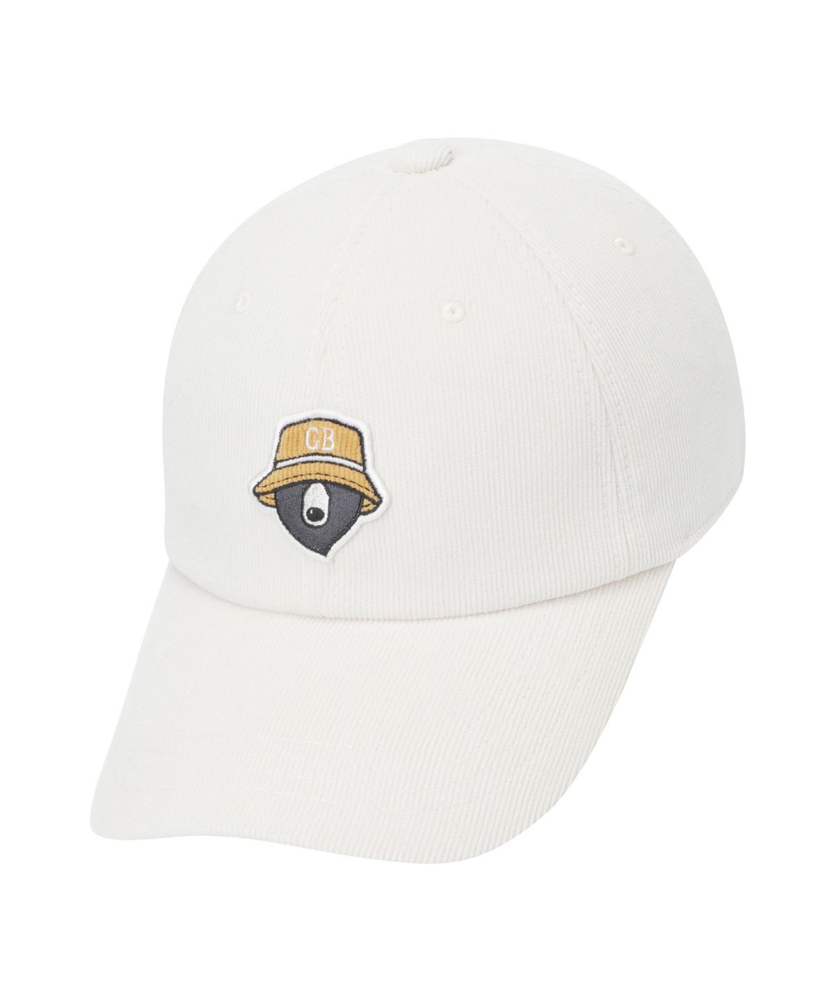 골든베어(GOLDEN BEAR) (U) Corduroy Essential Ballcap G6RAX25721IVX