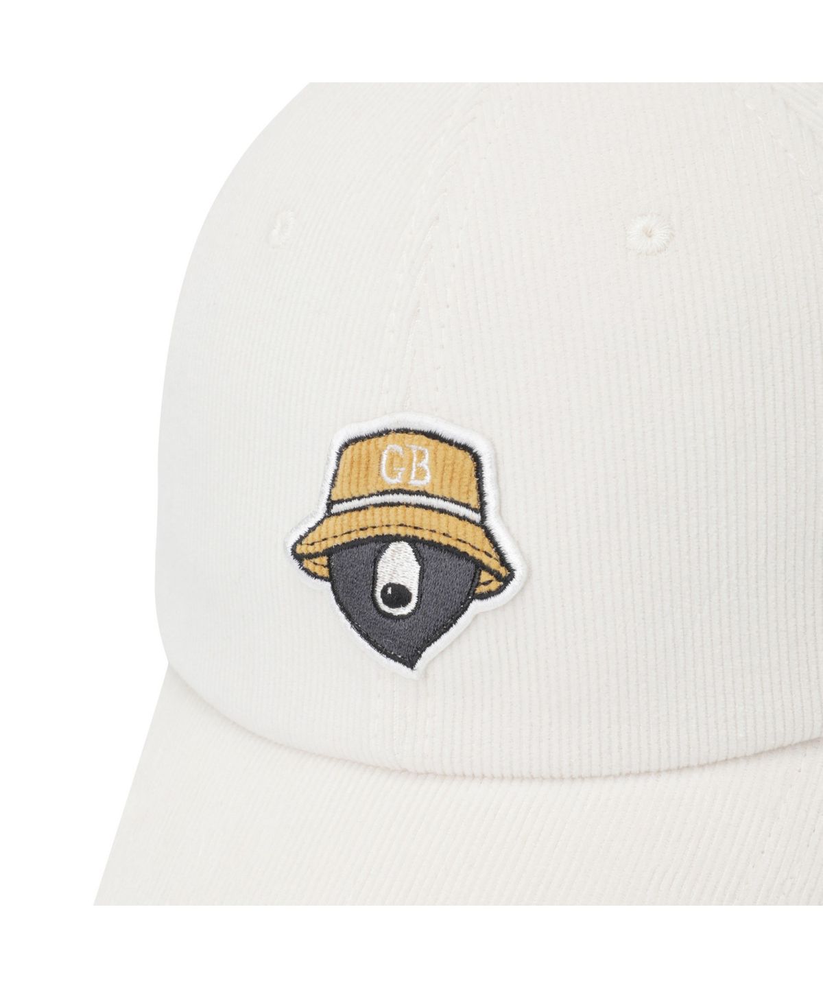 골든베어(GOLDEN BEAR) (U) Corduroy Essential Ballcap G6RAX25721IVX