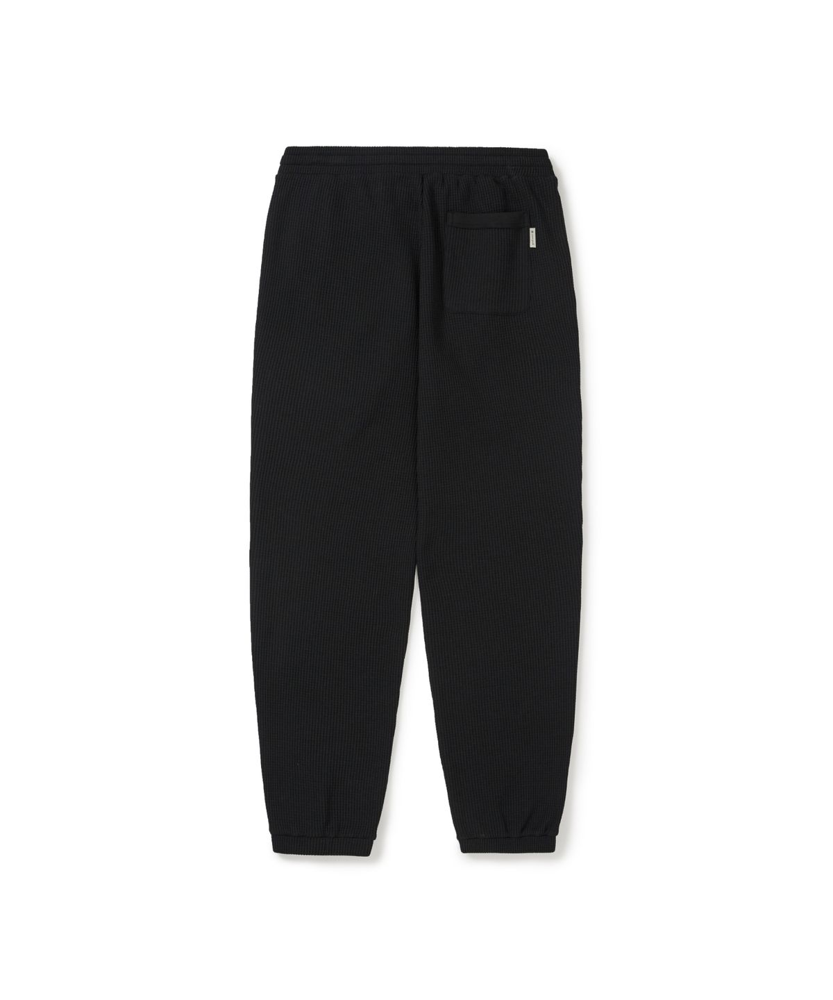 스노우피크 어패럴(SNOWPEAK APPAREL) 델타피크 와플 조거 팬츠 (S25FMTFP16) Black