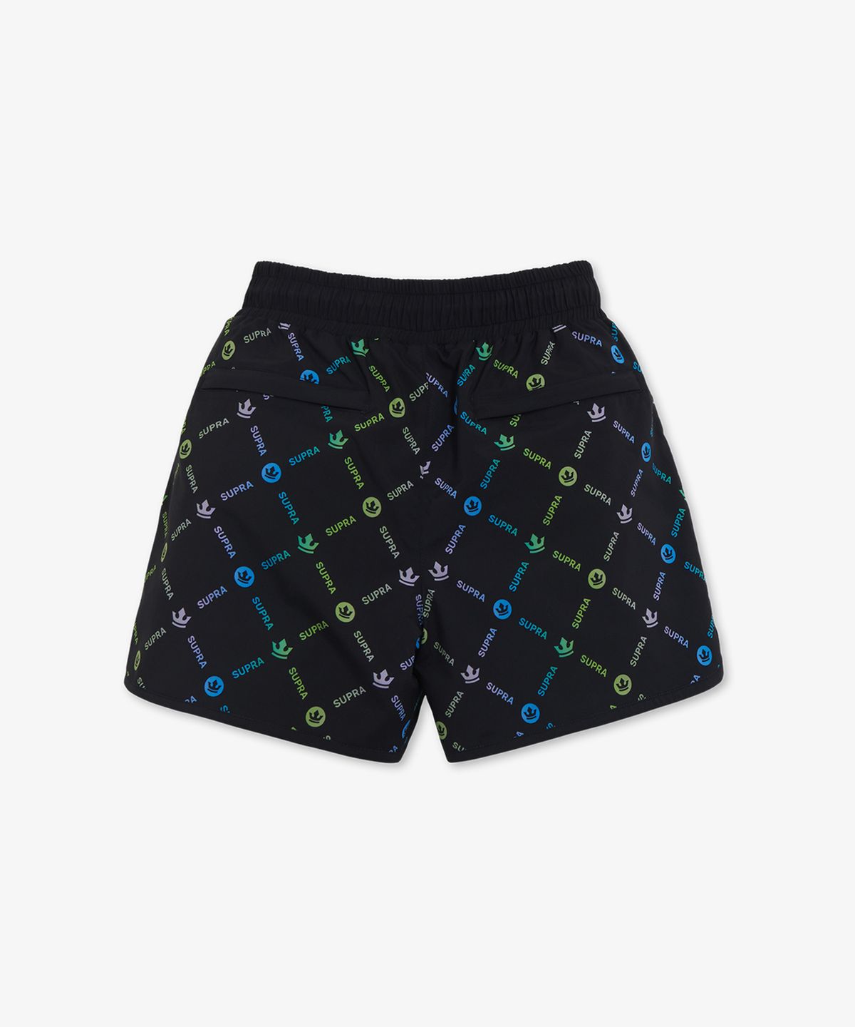 수프라(SUPRA) 모노그램 우먼스 우븐 반바지(BLACK)