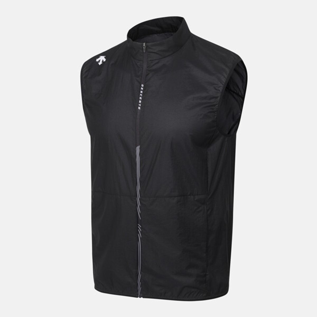 데상트(DESCENTE) 러닝 패커블 에어타스틱 베스트 블랙(SQ311RVE71)