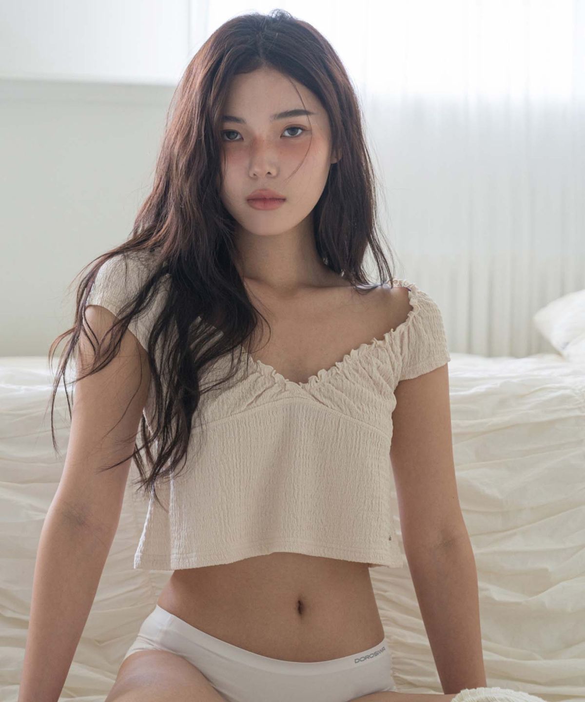 도로시와(DOROSIWA) 루나 스모크 셔링탑_4colors