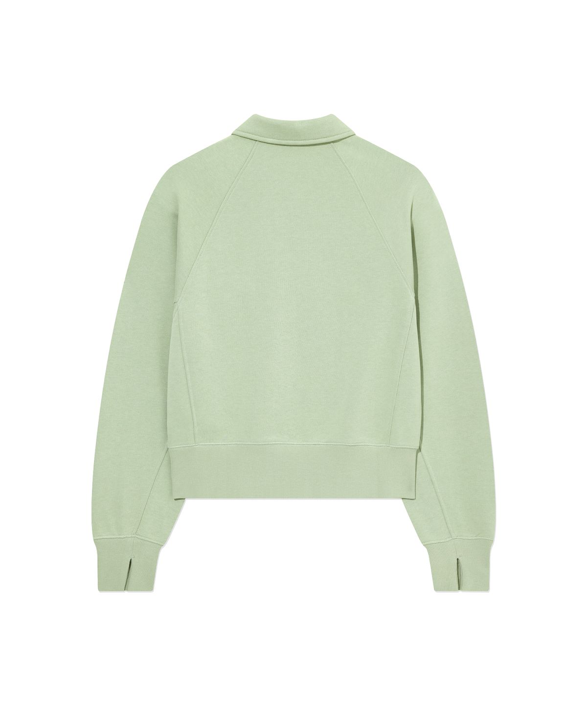 커버낫 우먼(COVERNAT WOMAN) 우먼 카라 맨투맨 Sage Green