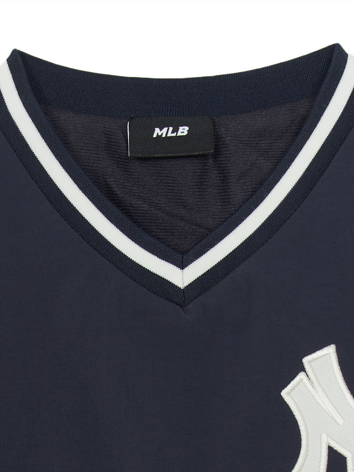 엠엘비 키즈(MLB KIDS) 스트릿 베이직 쿠퍼스 로고 우븐 맨투맨세트 NY (D.Navy)