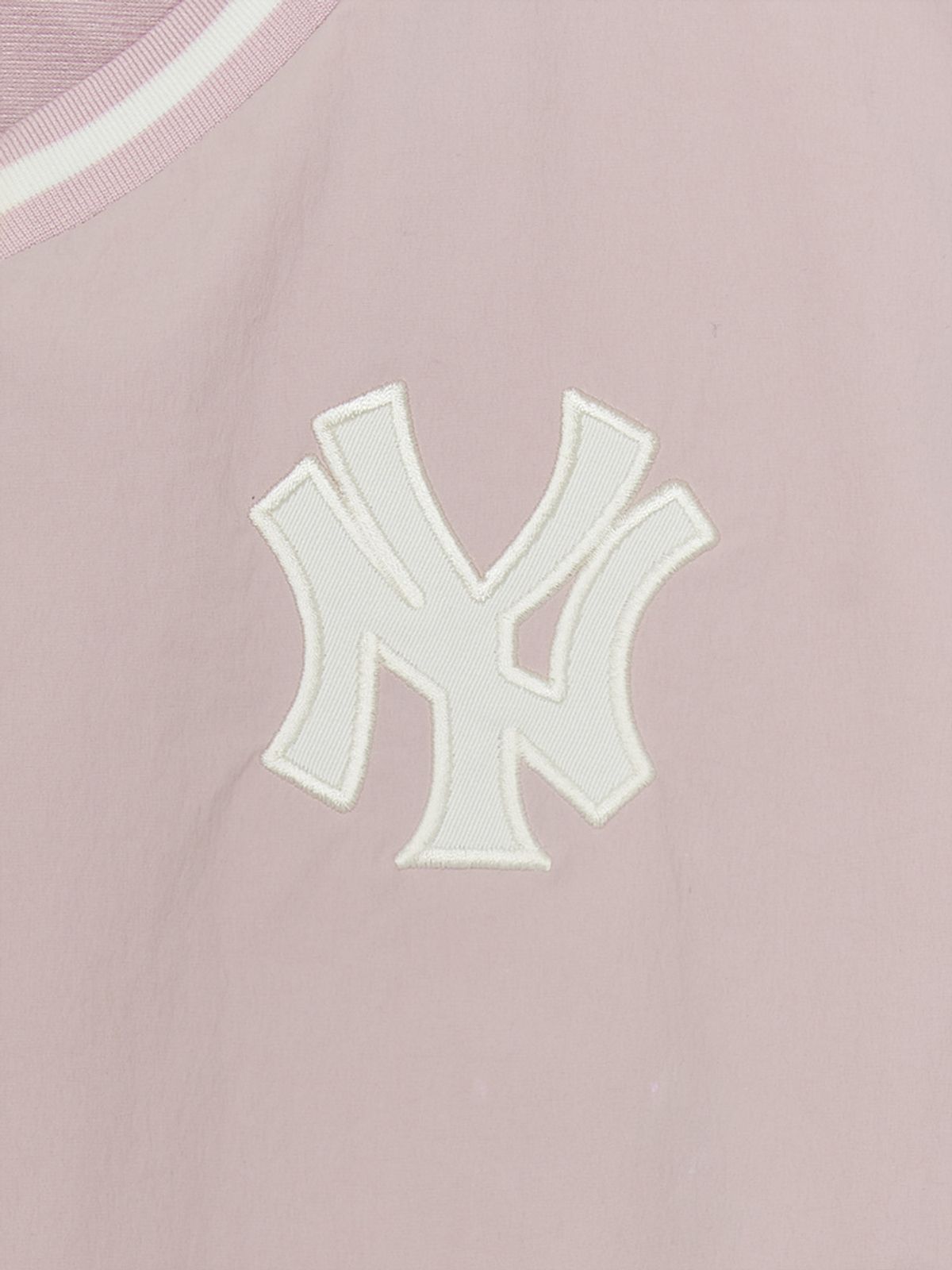 엠엘비 키즈(MLB KIDS) 스트릿 베이직 쿠퍼스 로고 우븐 맨투맨세트 NY (Mg.Pink)