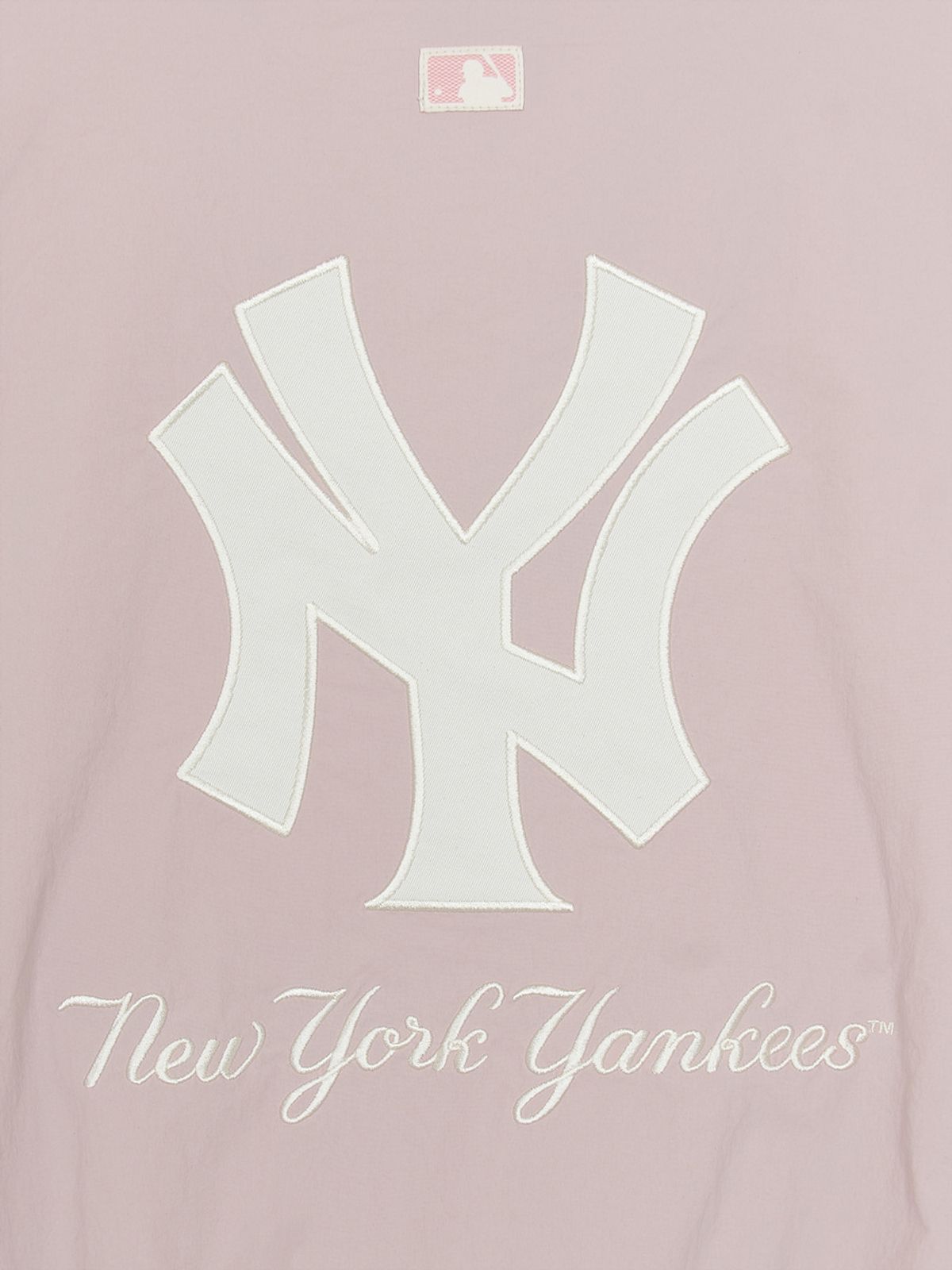 엠엘비 키즈(MLB KIDS) 스트릿 베이직 쿠퍼스 로고 우븐 맨투맨세트 NY (Mg.Pink)