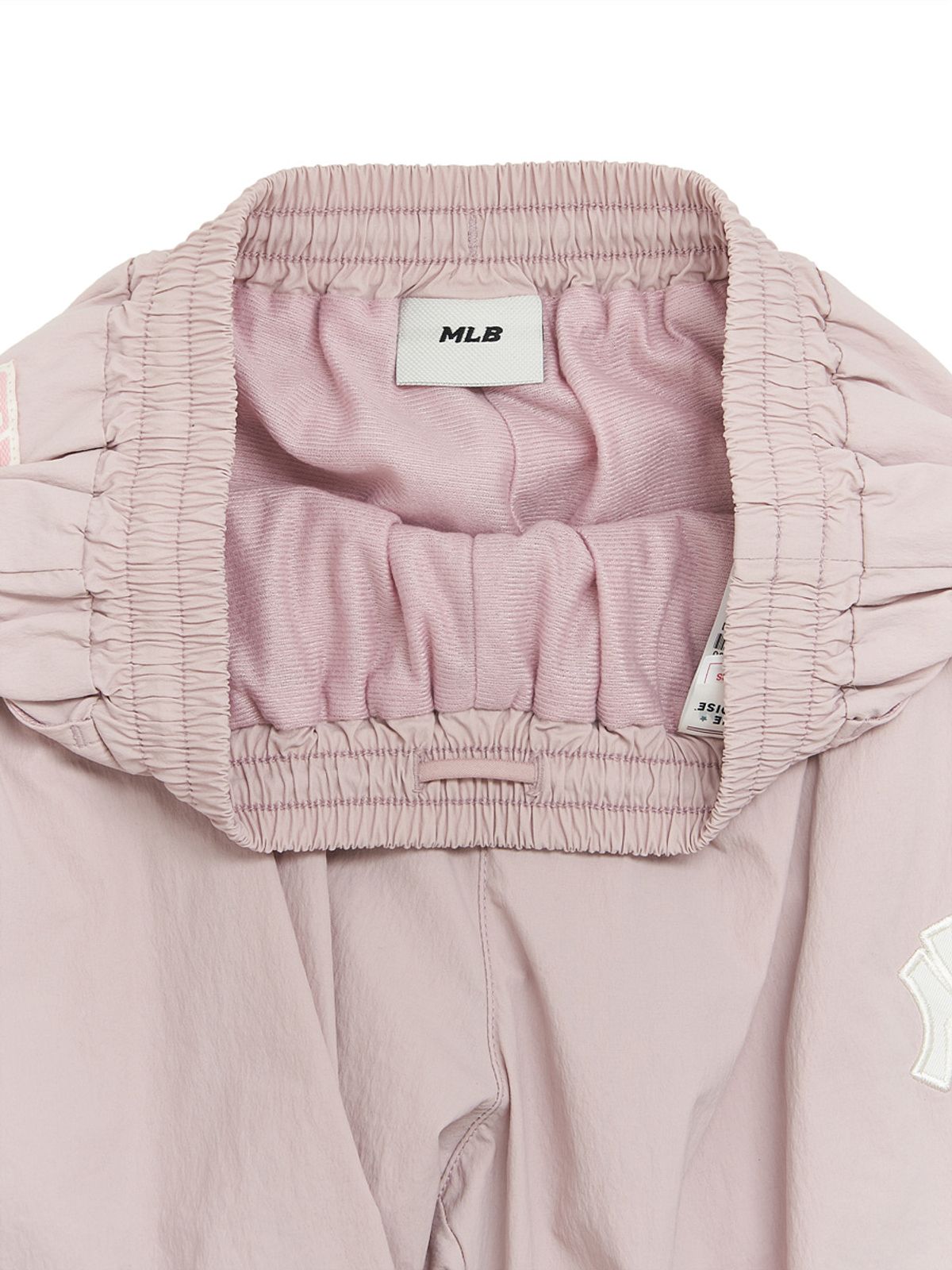 엠엘비 키즈(MLB KIDS) 스트릿 베이직 쿠퍼스 로고 우븐 맨투맨세트 NY (Mg.Pink)