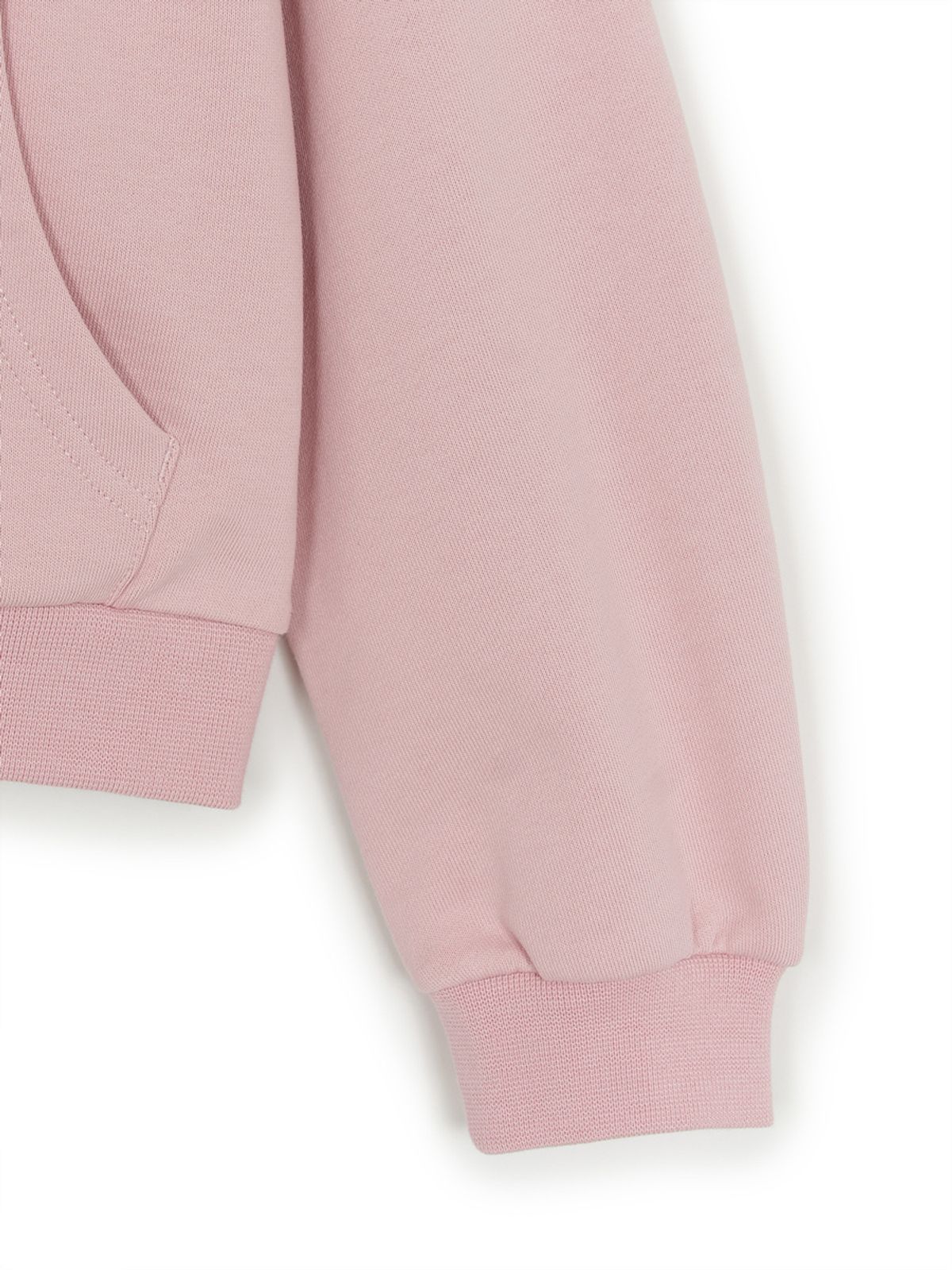 엠엘비 키즈(MLB KIDS) 베이직 여아 스몰로고 크롭 후드 집업 NY (Pink)