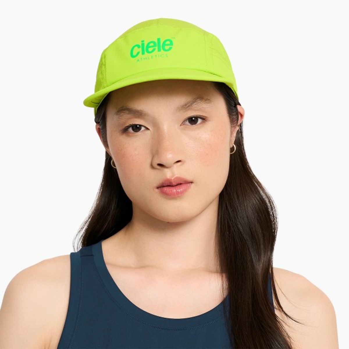 씨엘르 애슬레틱(CIELE ATHLETICS) GOCap - Classic - Athletics - LimeGreen